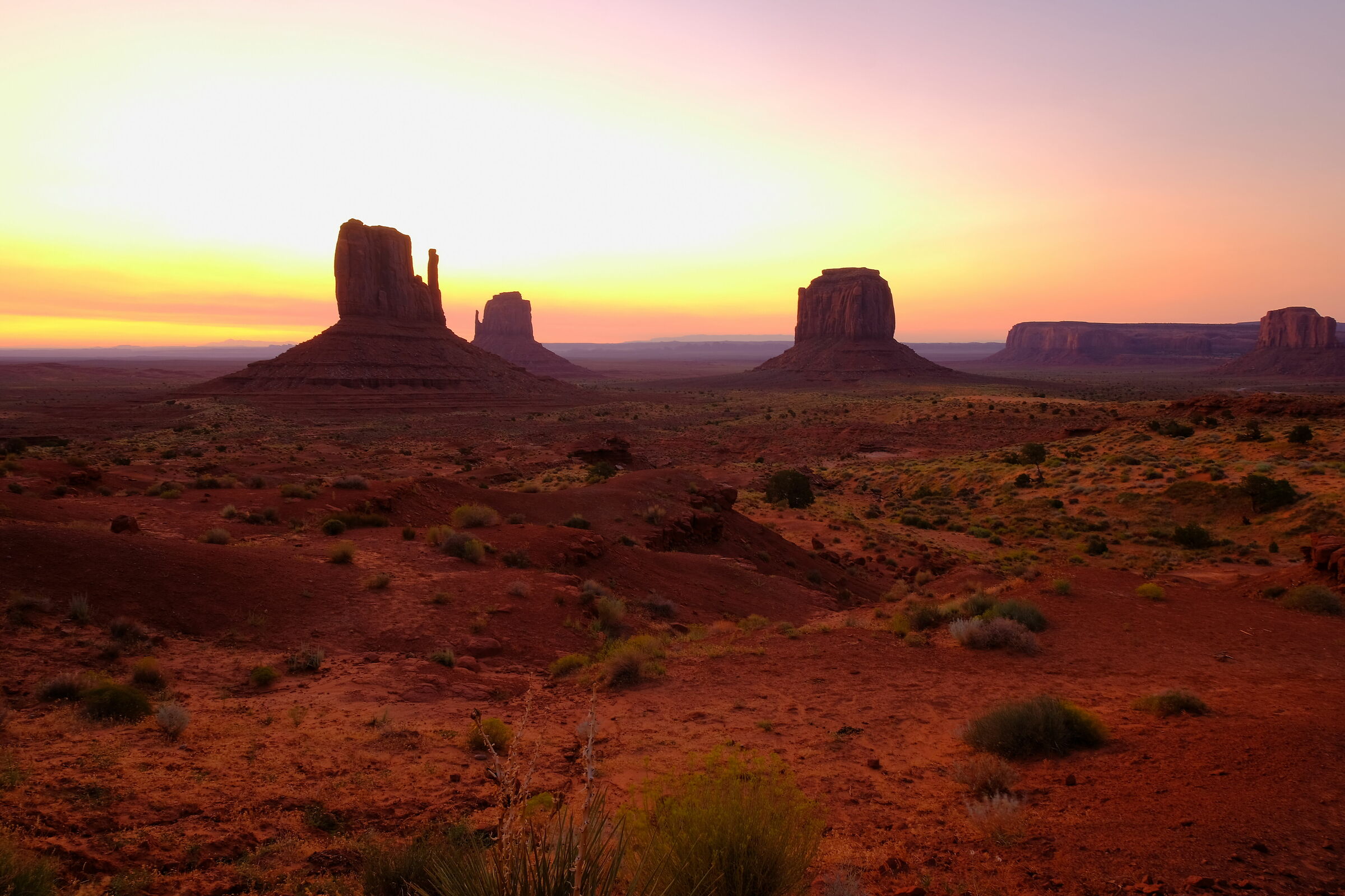 Monument Valley in the early morning
