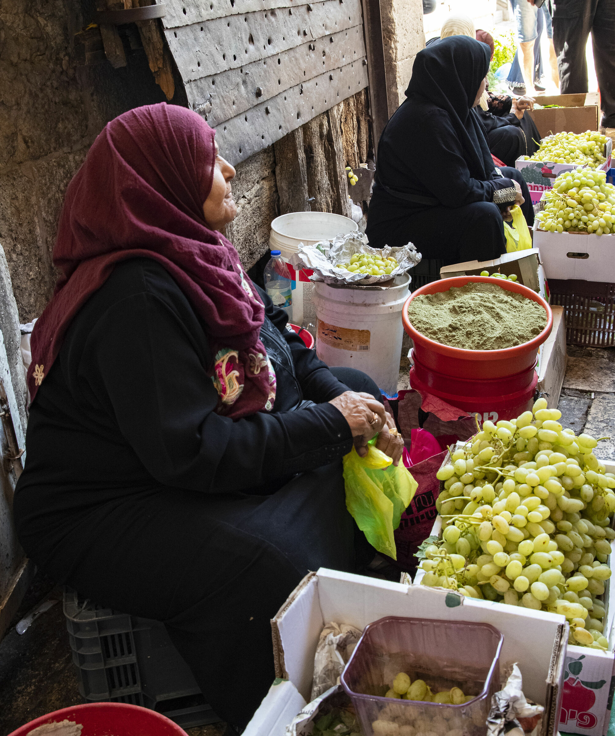 in the streets of Jerusalem