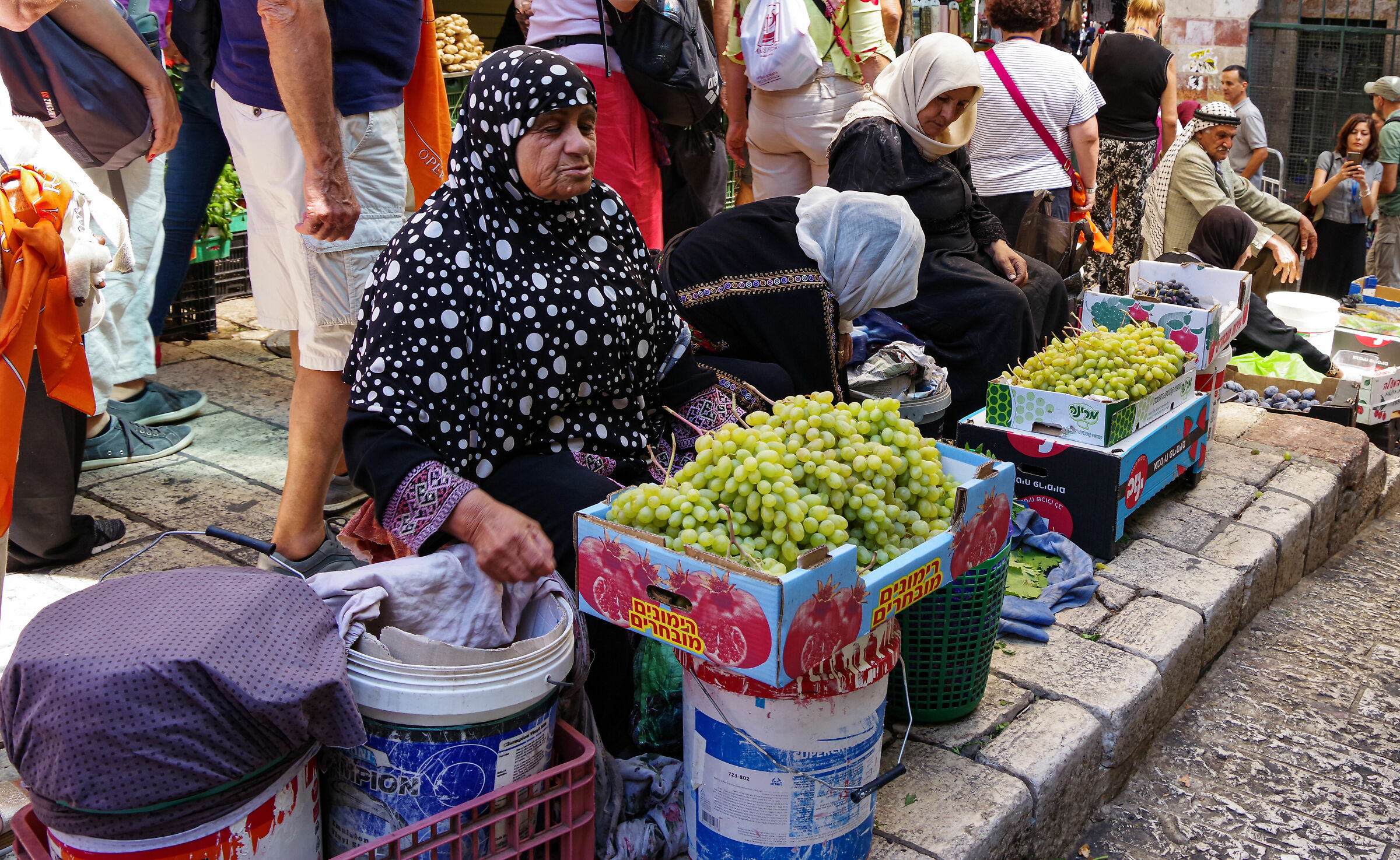 in the streets of Jerusalem