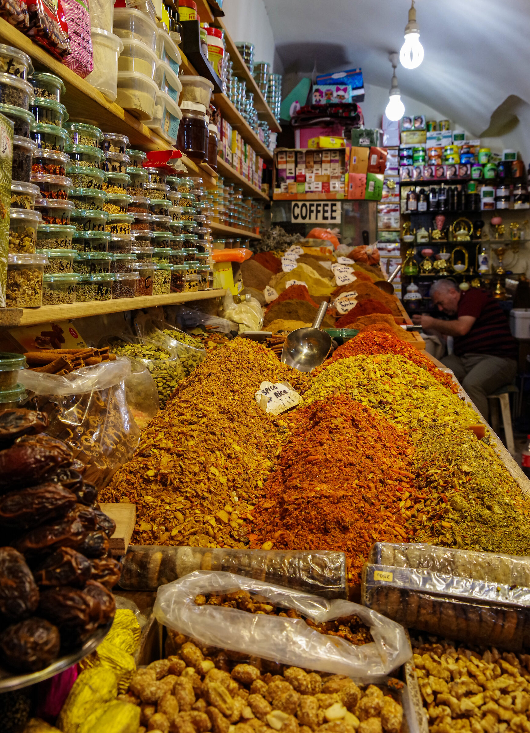 tra le vie di Gerusalemme - le spezie