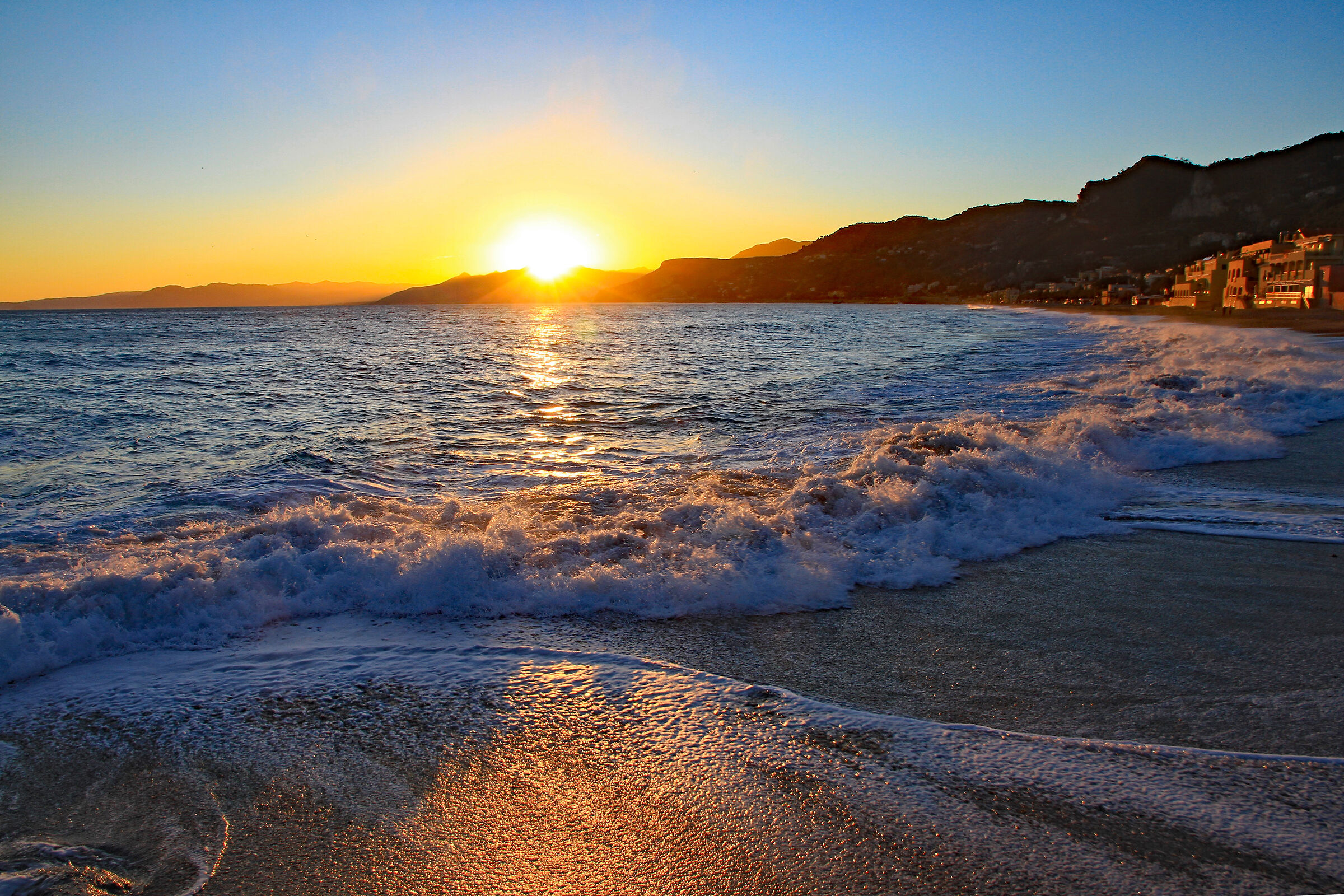 Varigotti: February Sunset