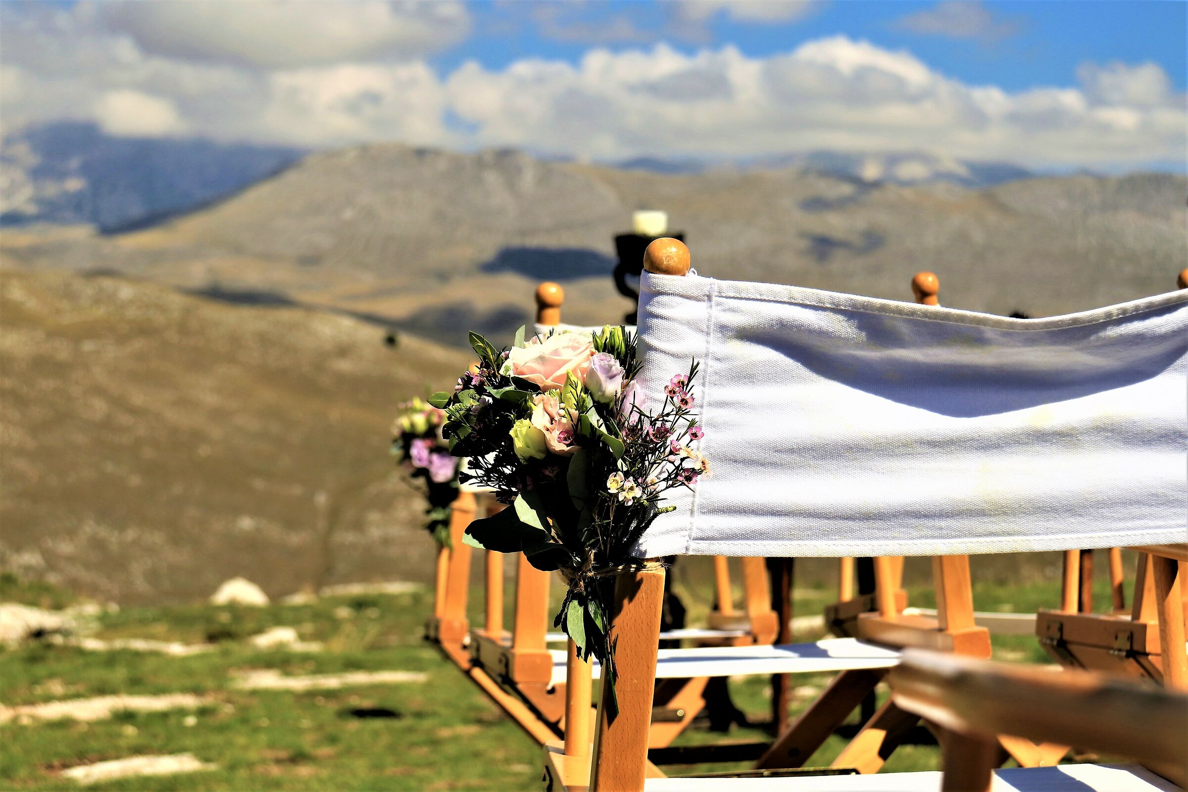 Preparations for a wedding