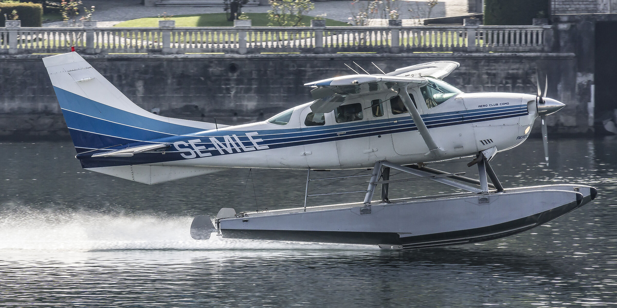 Ammaraggio del Cessna 206 “Stationair”