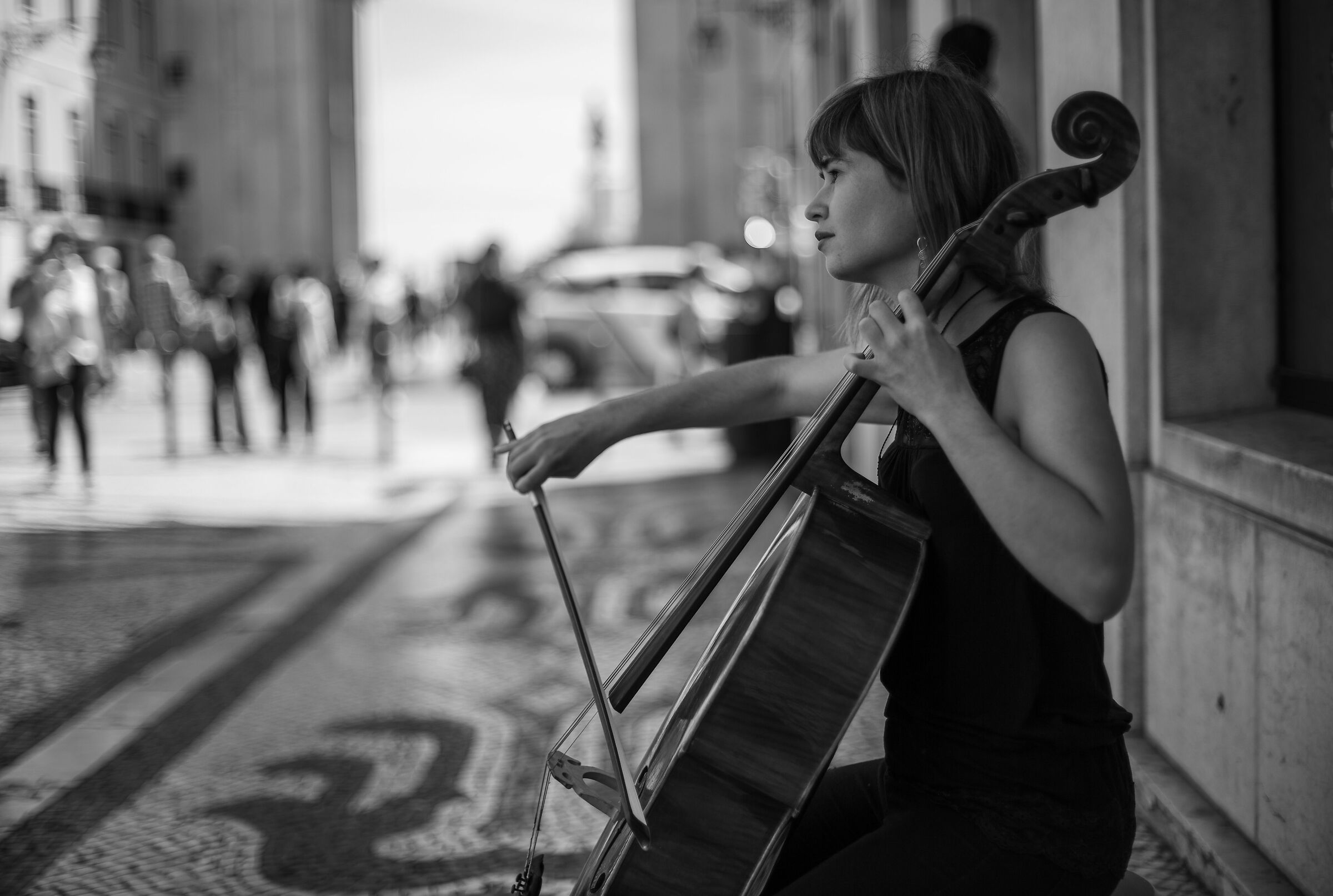Street violinist