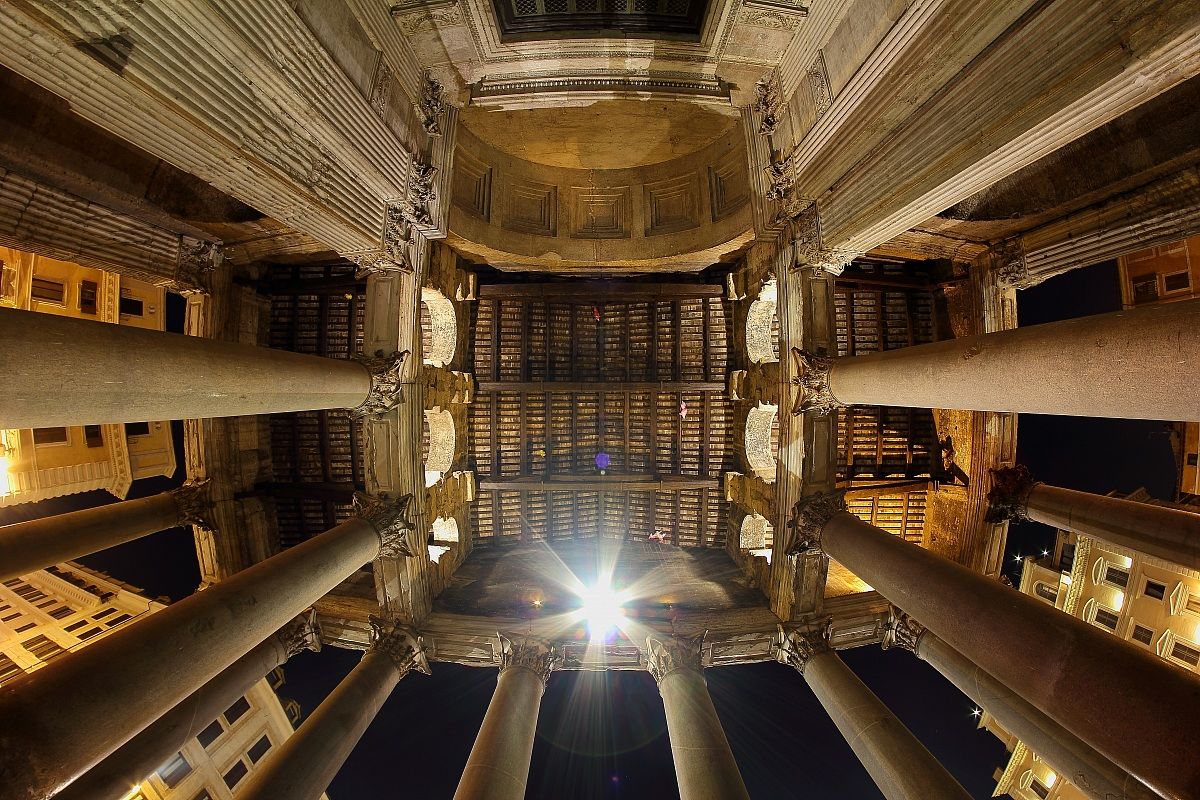 Entrata Pantheon - Roma -