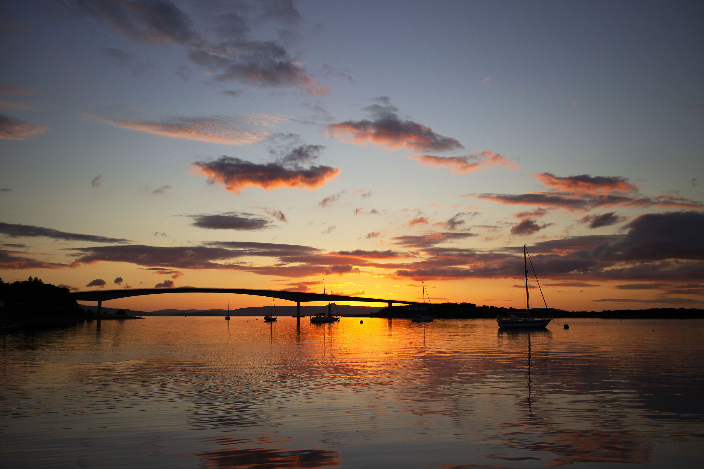 Sunset in Scotland