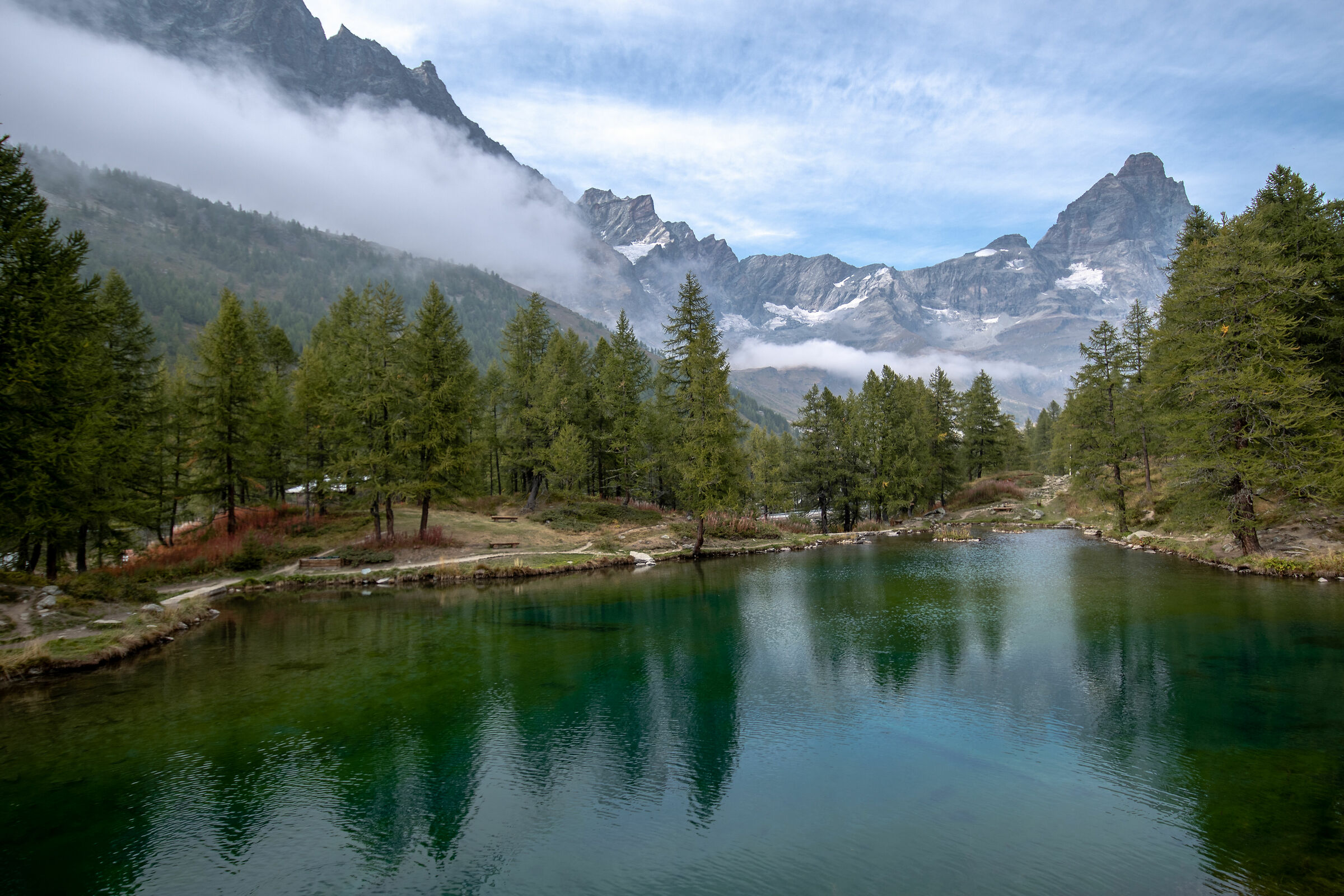 "Laguna Blu" (Lago Blu - Cervinia)