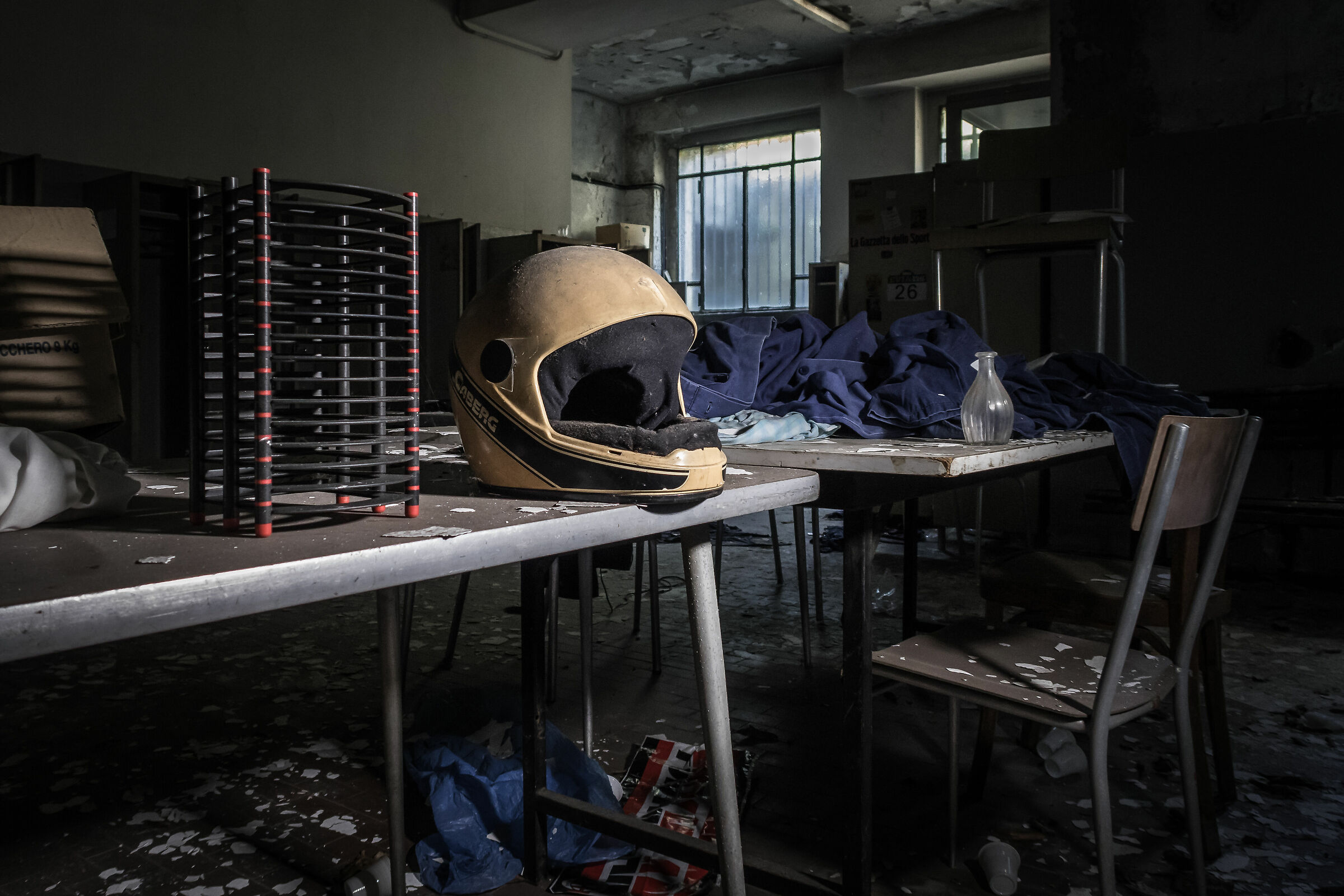 Memories and memorabilia long gone.