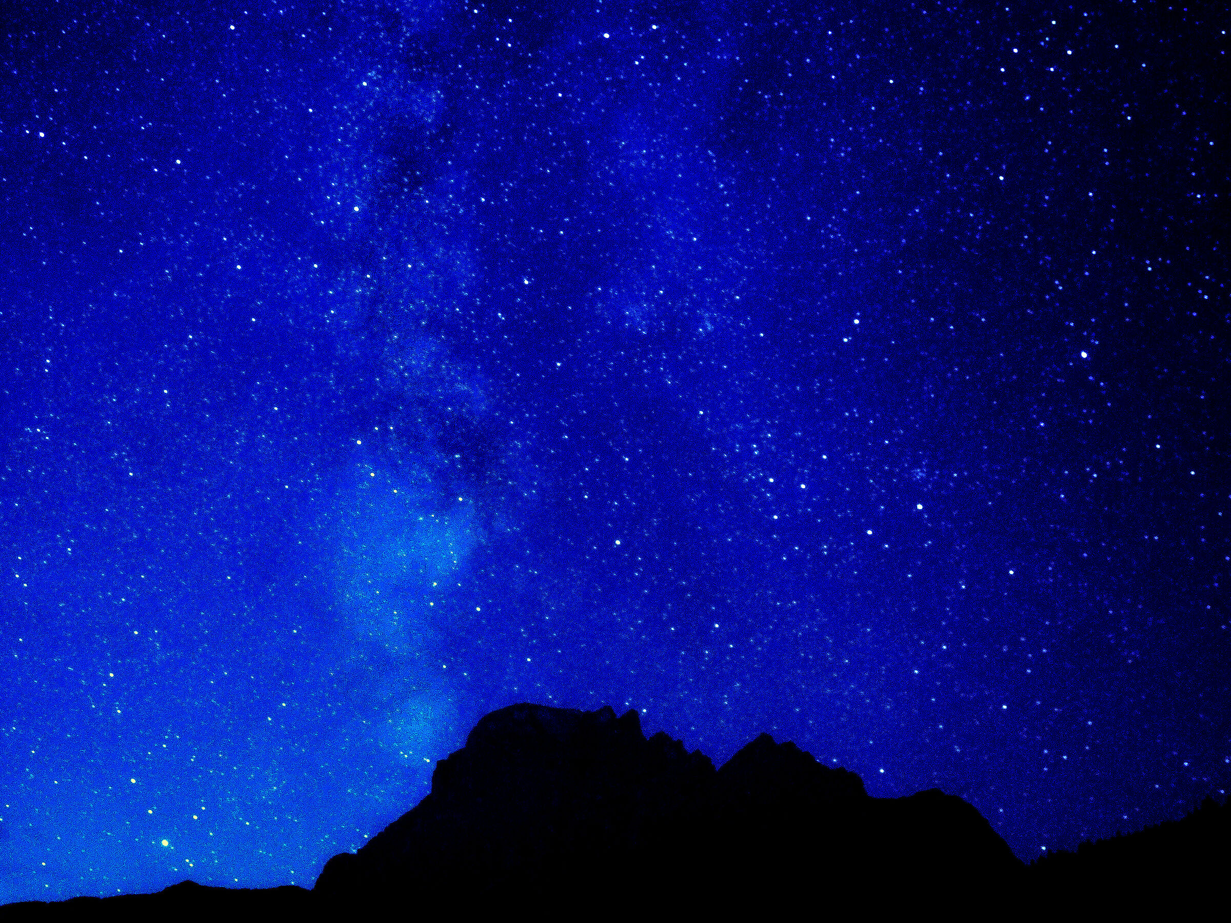 The Milky Way on the Pelmo