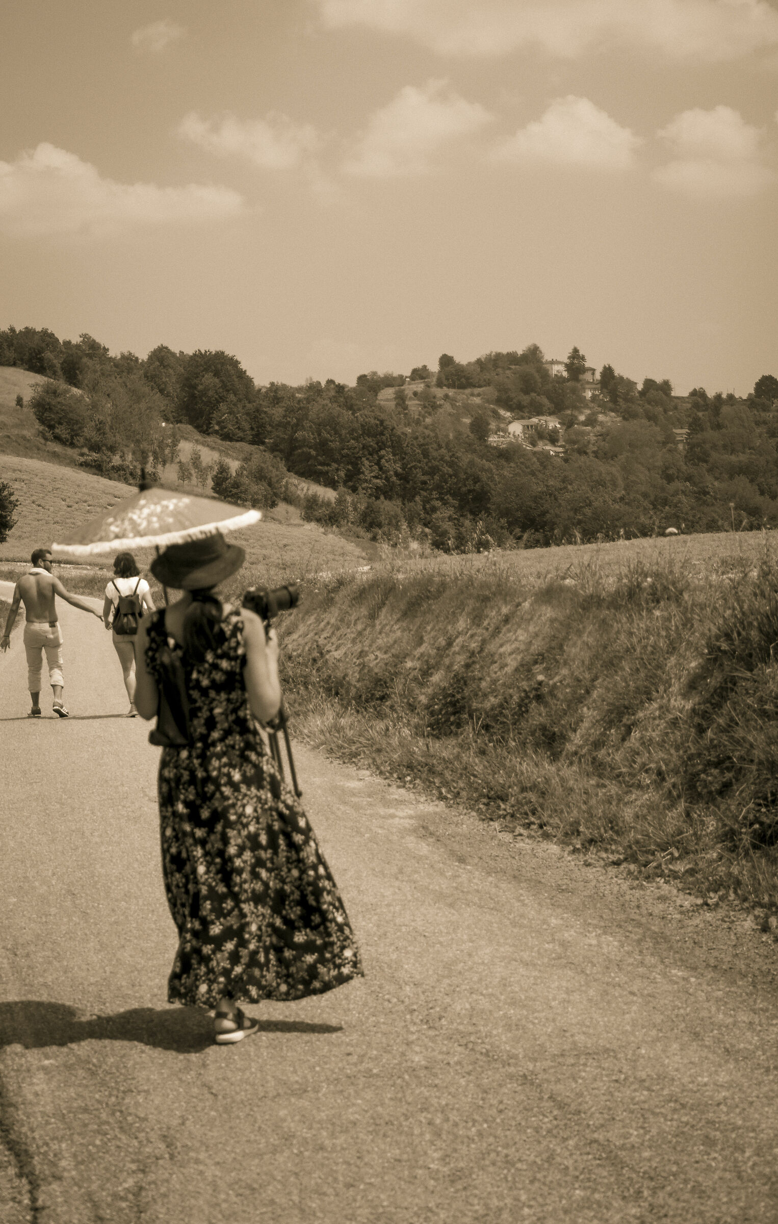A passeggio con la reflex