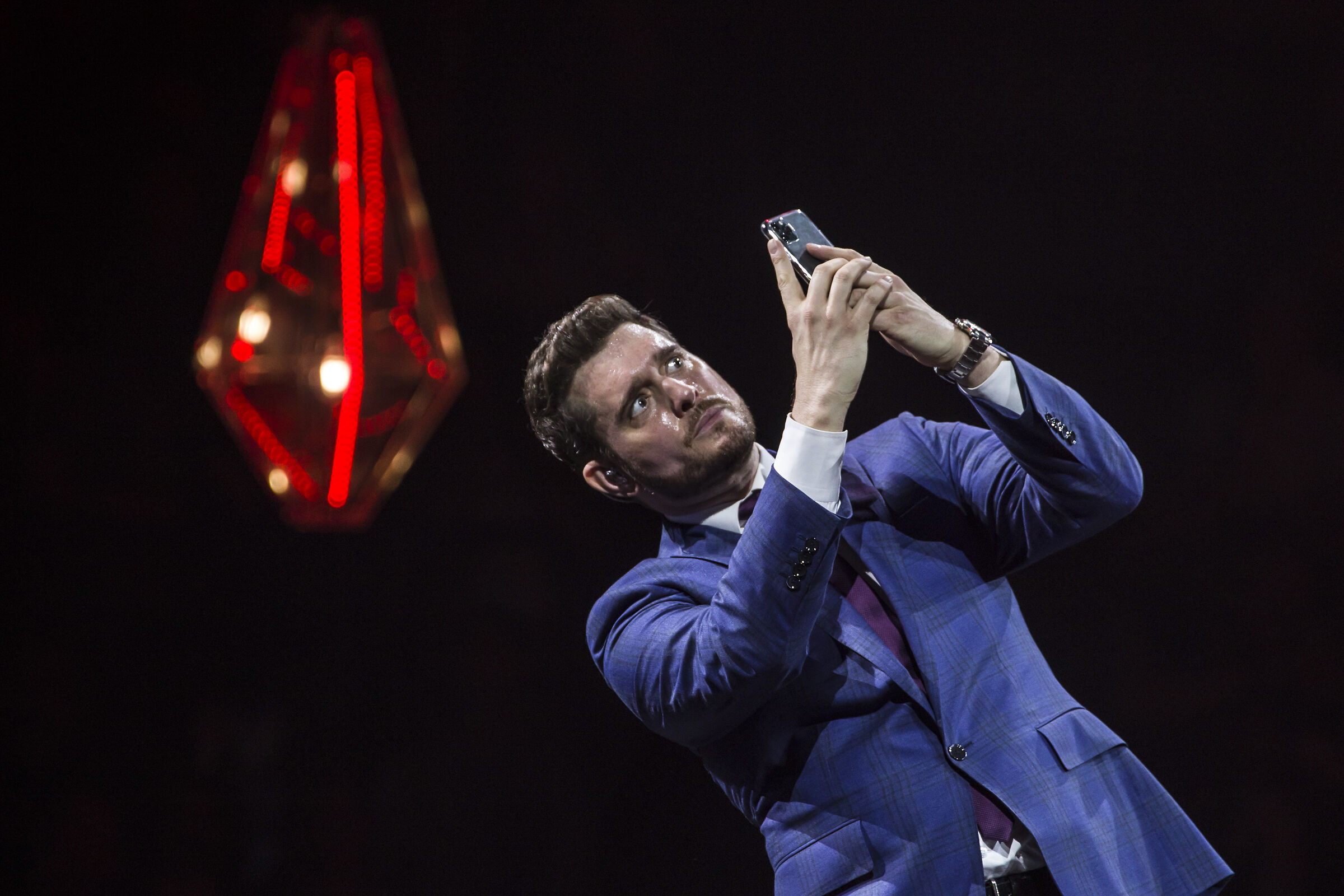 Michael Bublè selfie