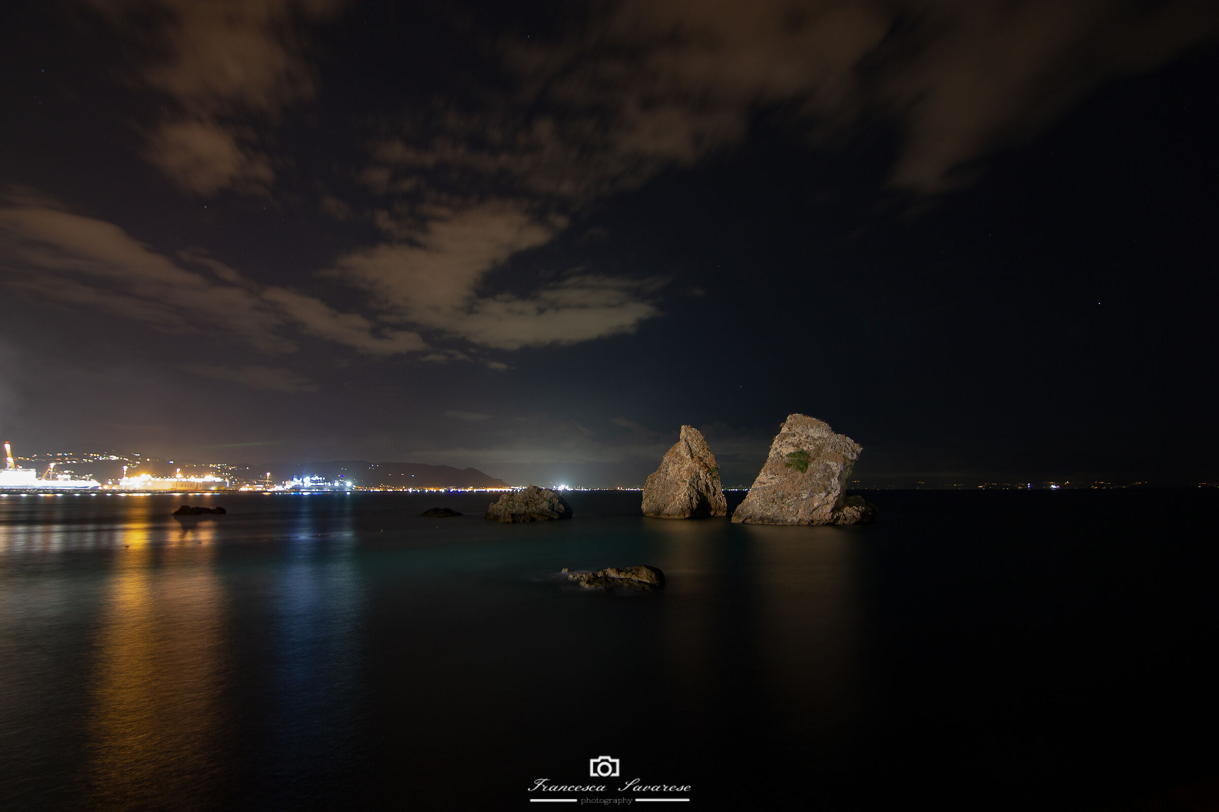 I due fratelli ammirano Salerno