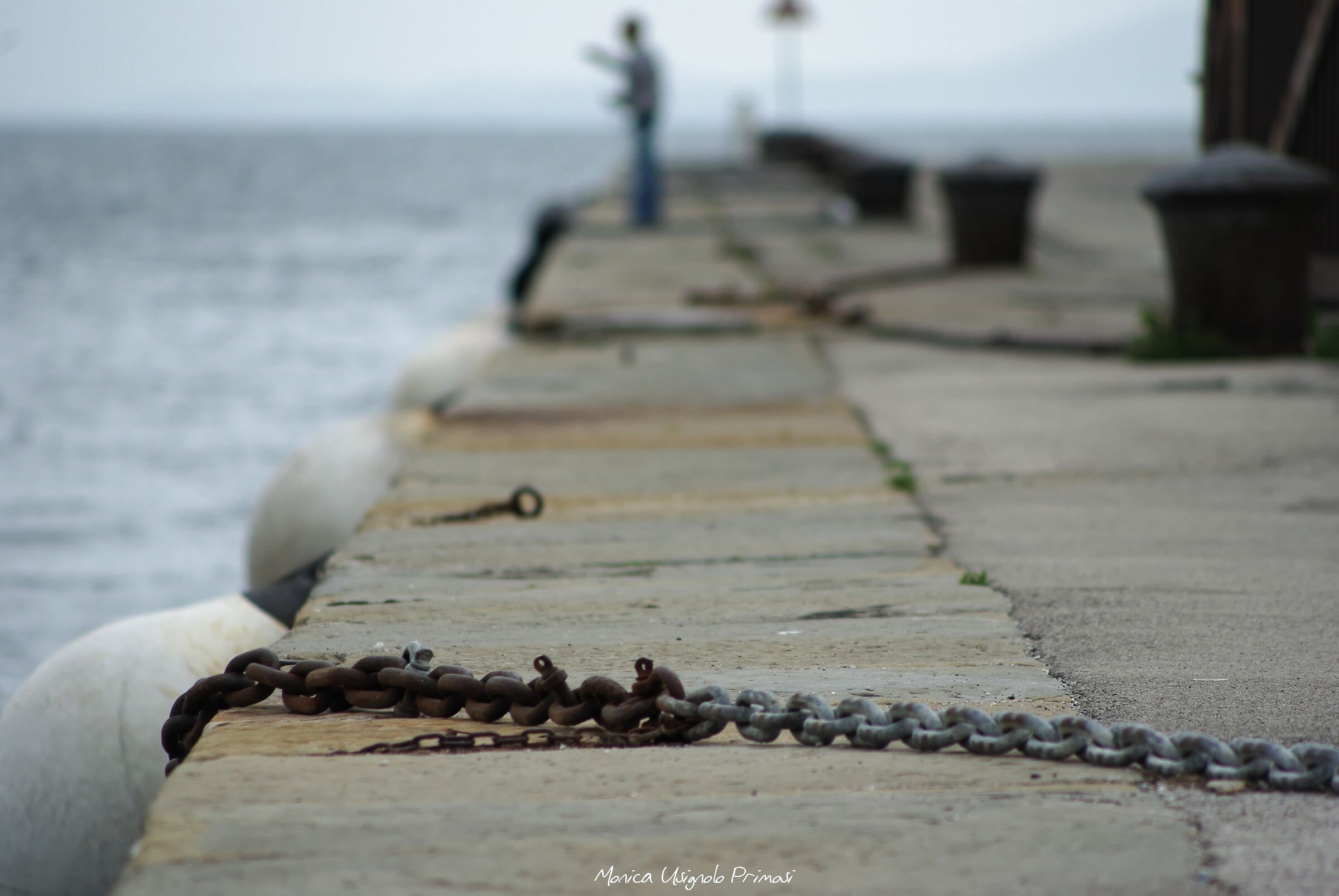 Pesca sul molo Bersaglieri Trieste