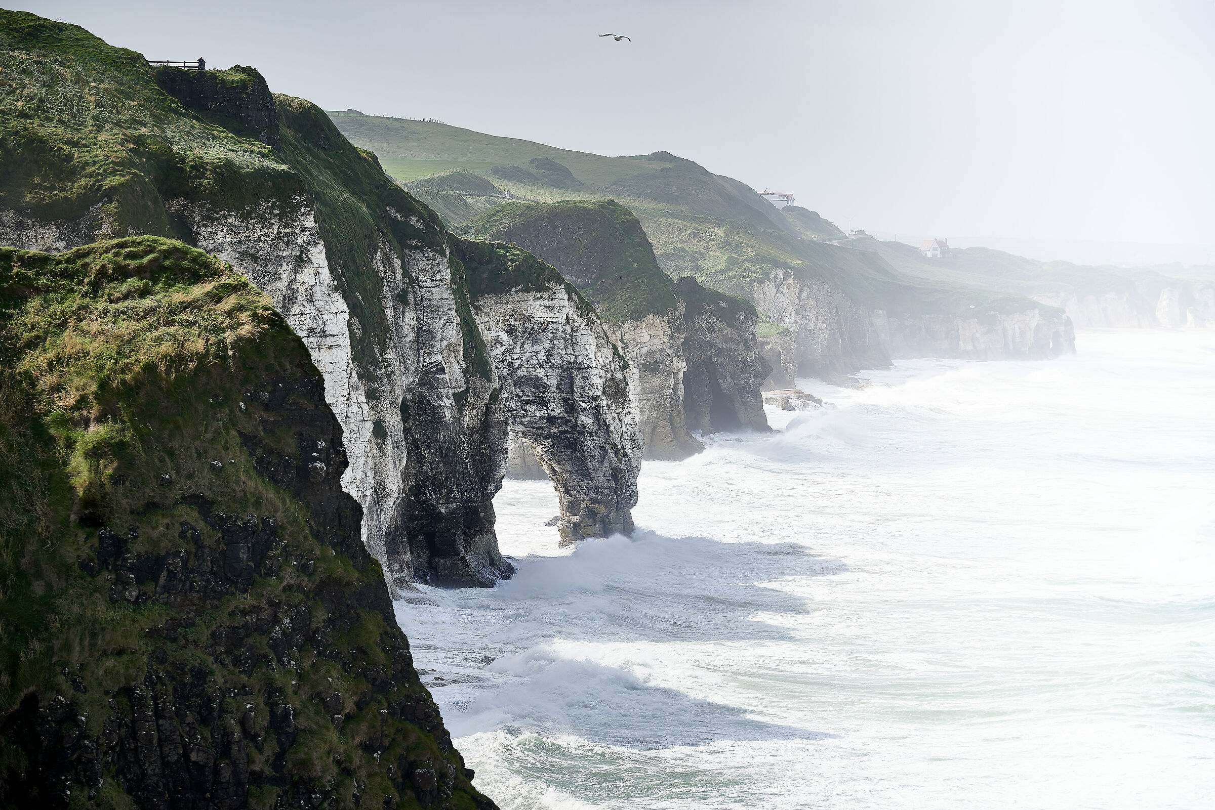 ...vista dal Dunluce Castle