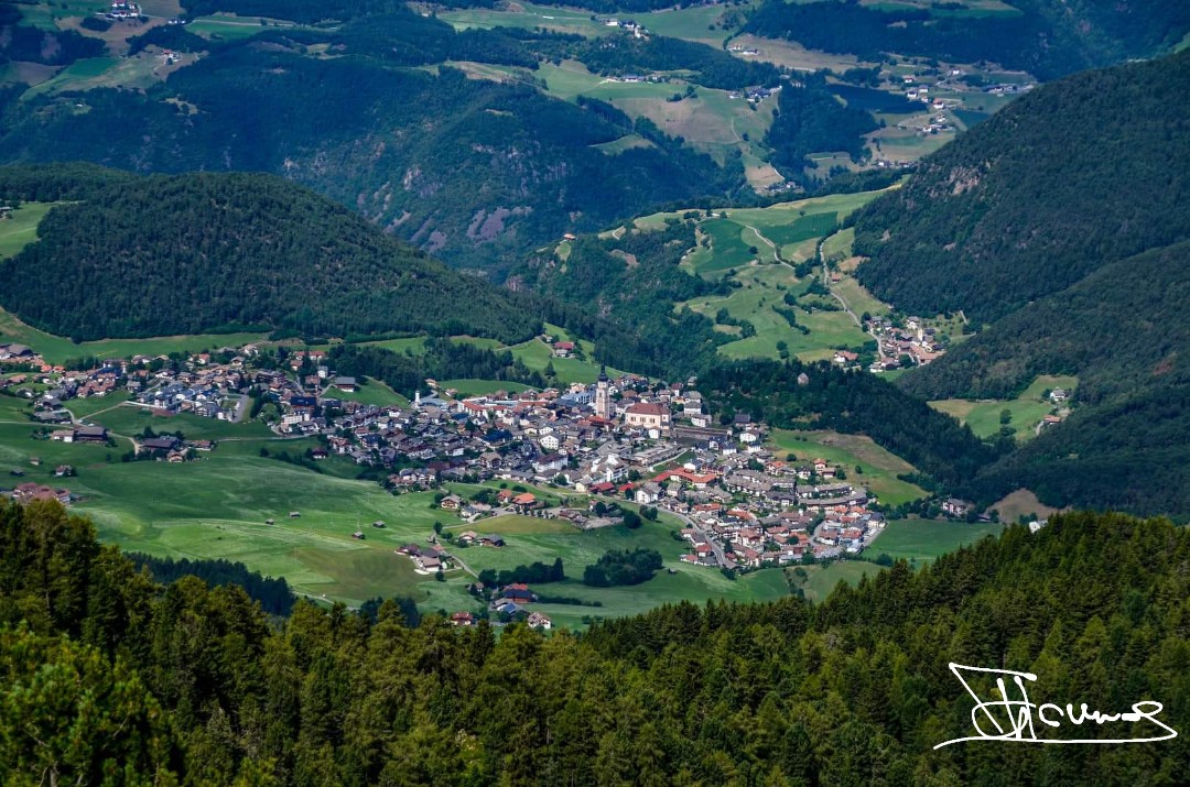 Castelrotto from above