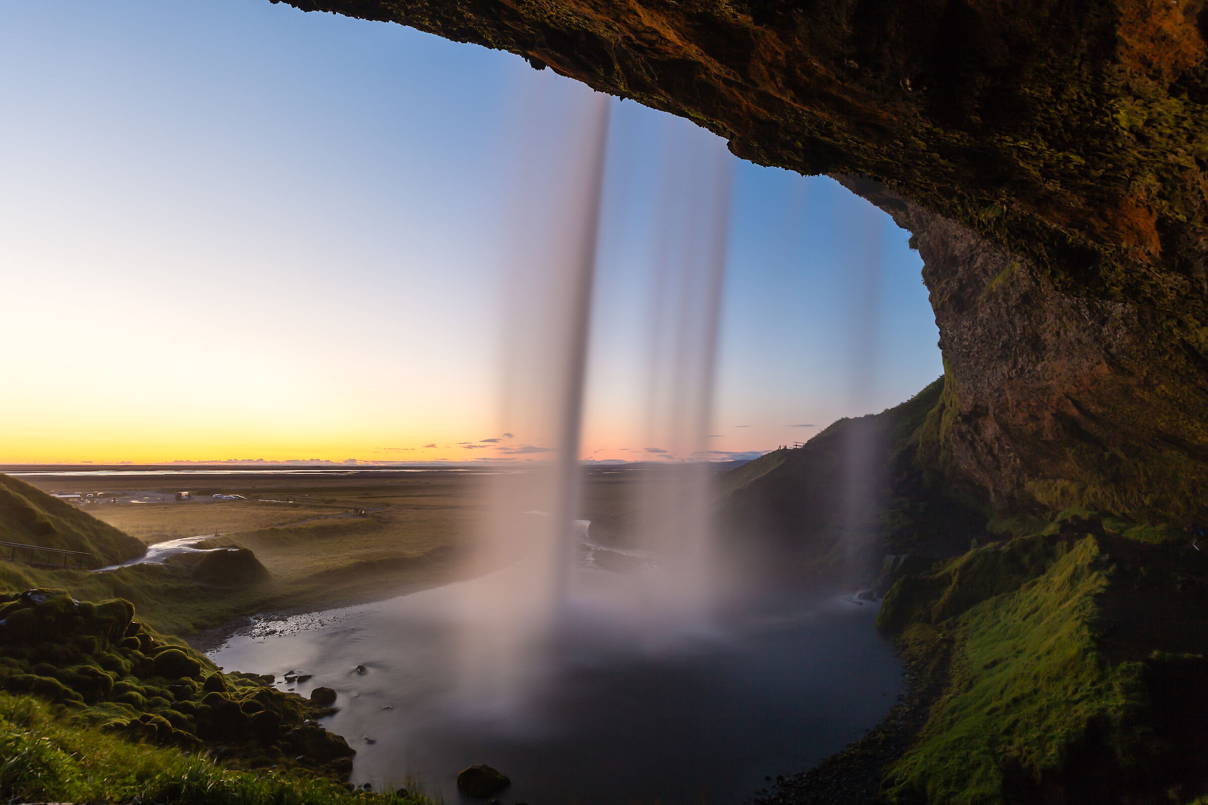 Sunset Waterfall