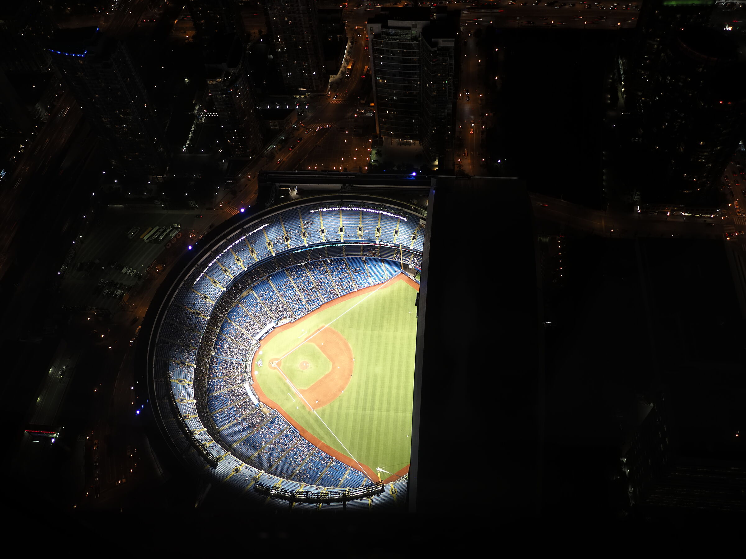 Toronto. On the CN Tower