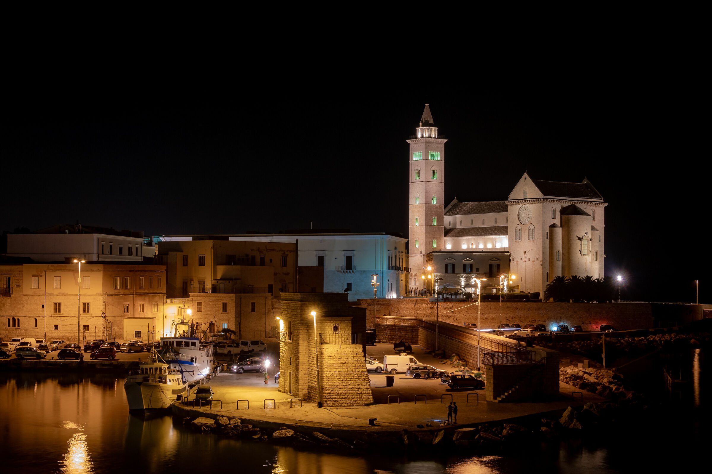 Trani by night
