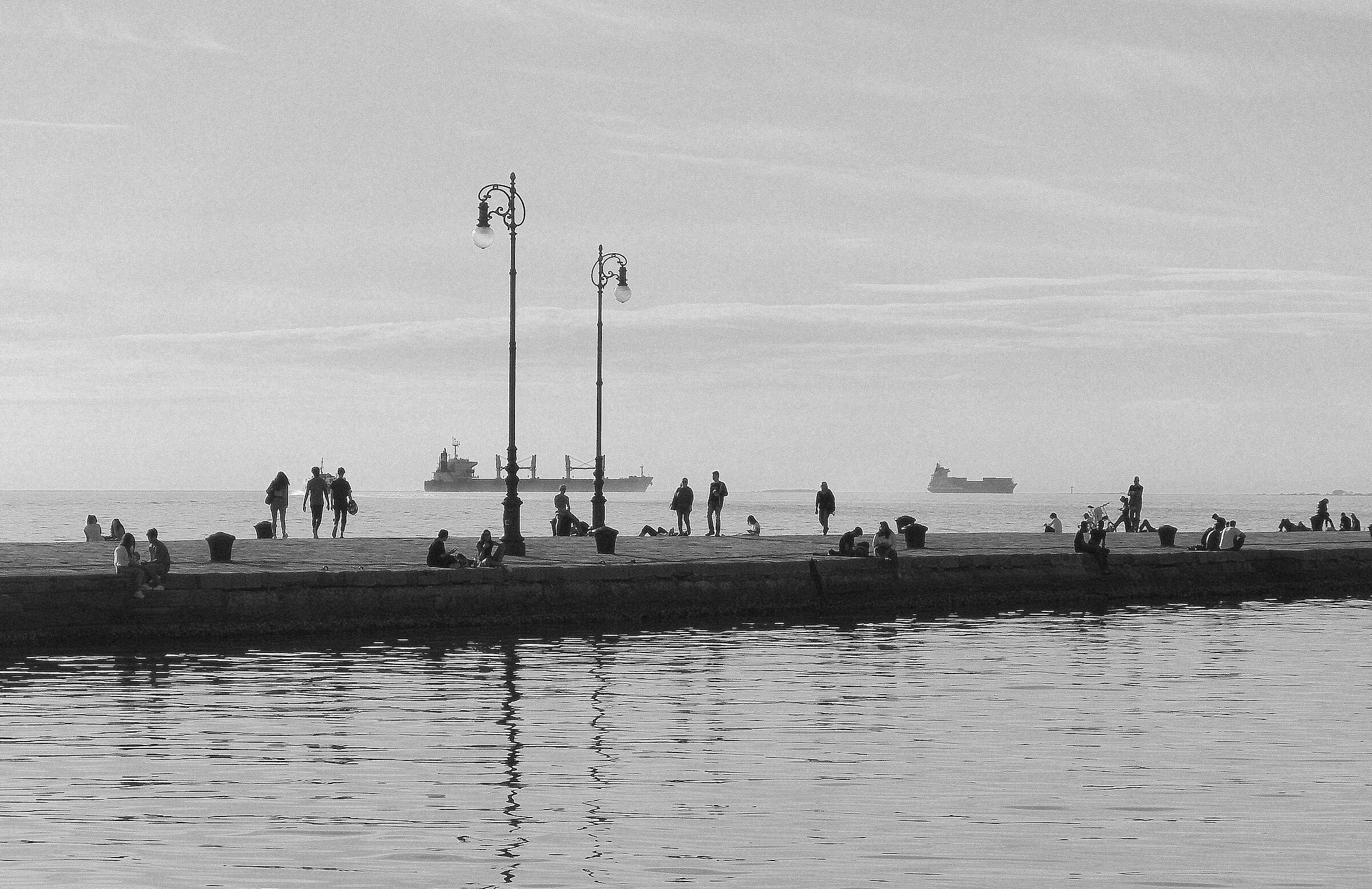Trieste - Pier "Audacious"