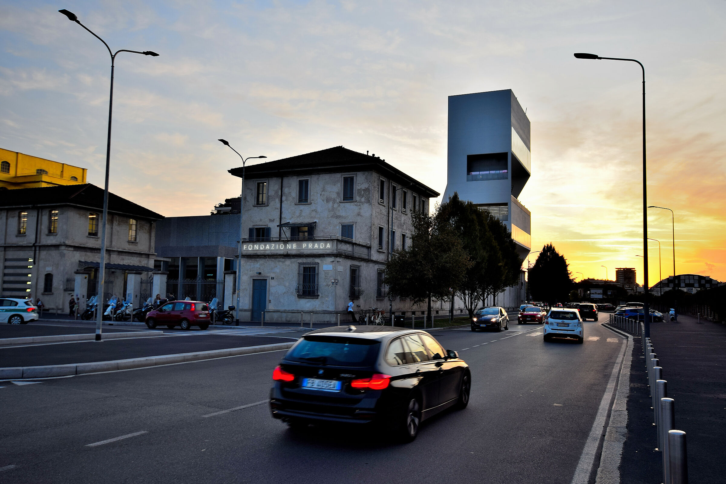 il tramonto veste Prada