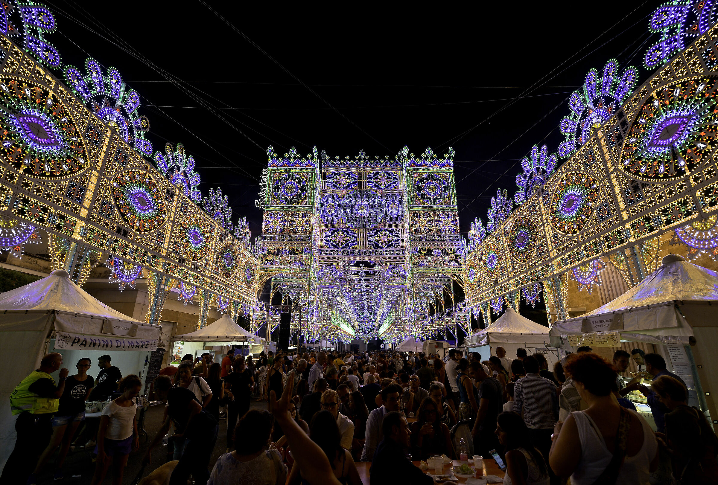 Luminarie a Scorrano
