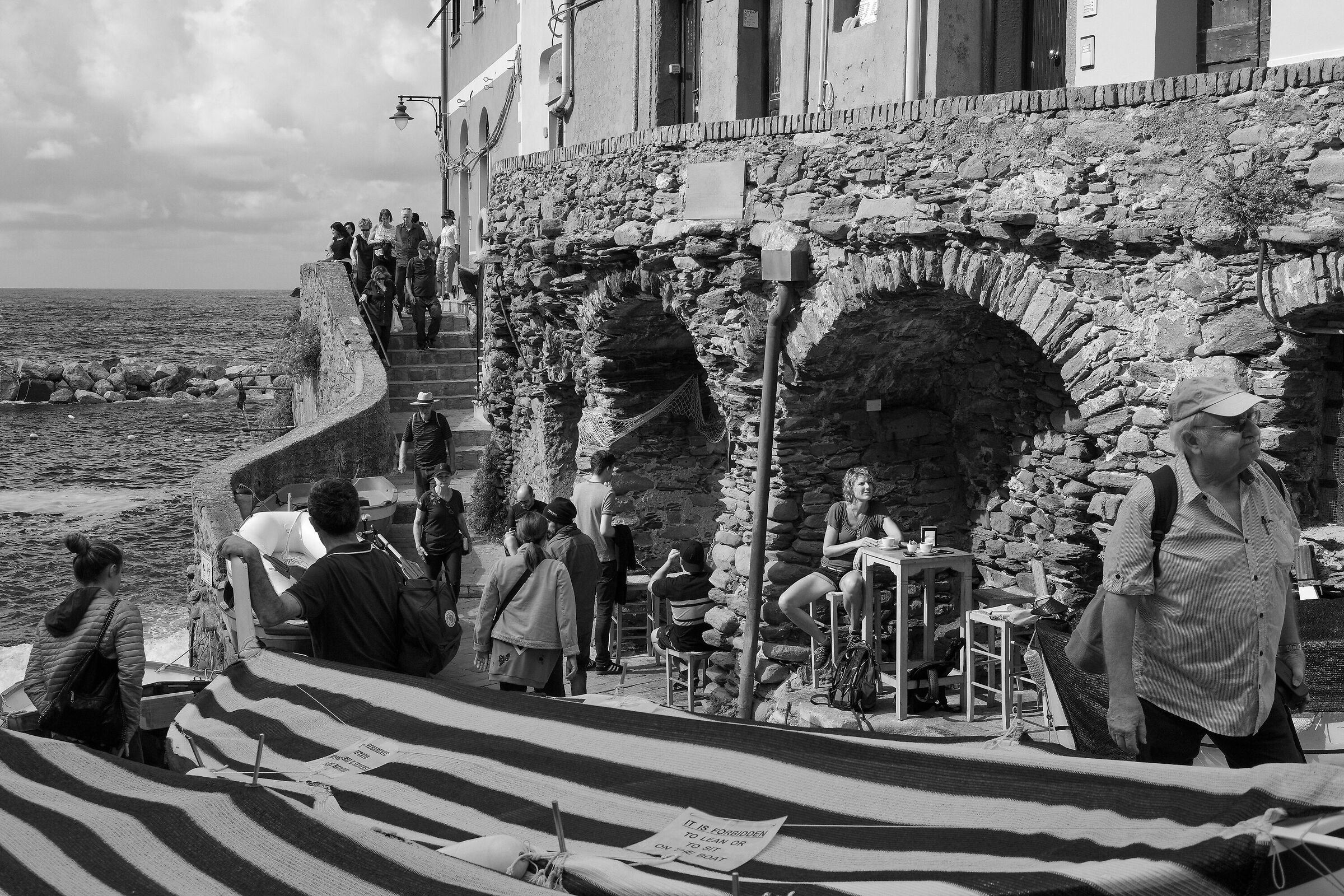 Riomaggiore, al mattino.