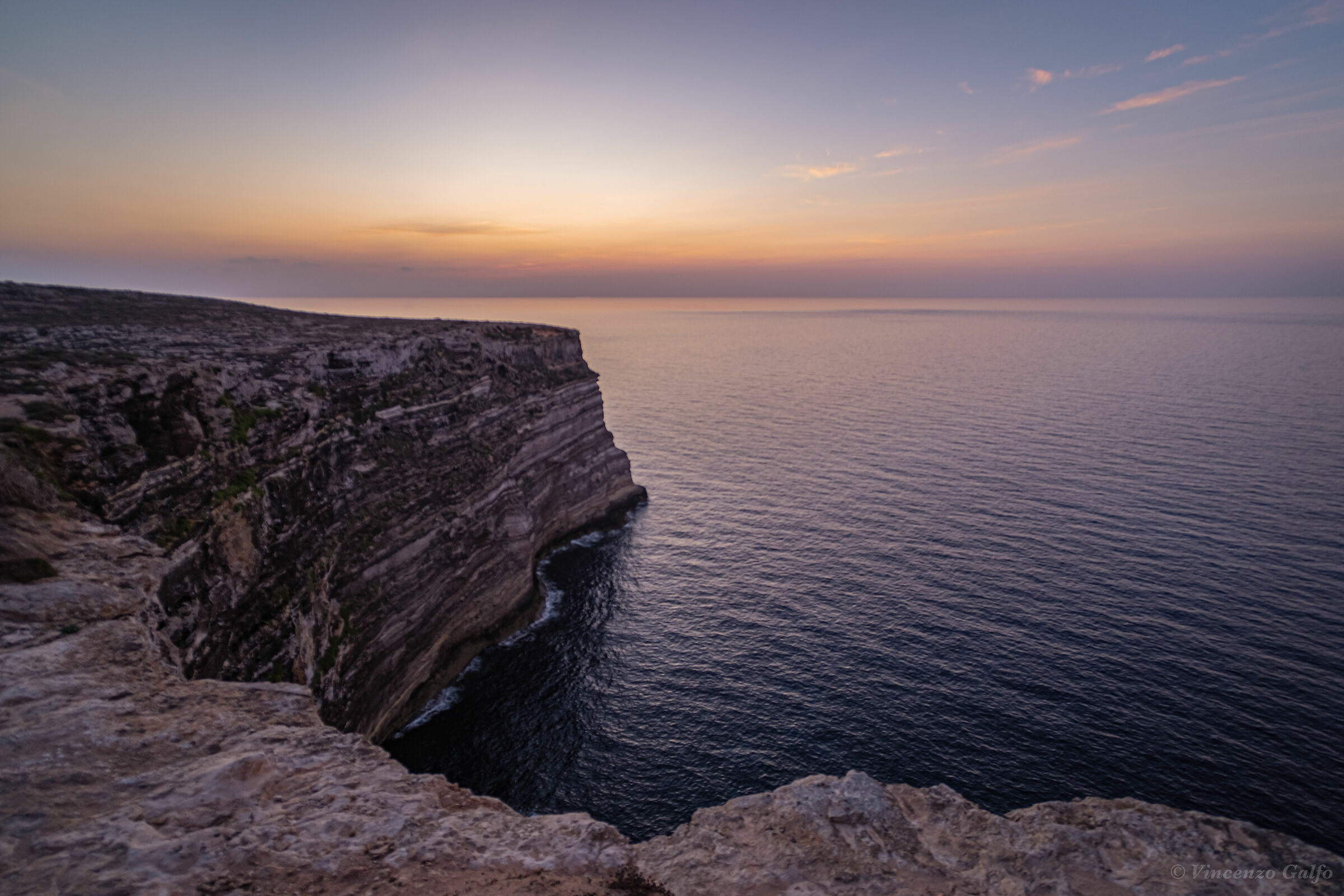 Sunset Lampedusa Tree of Life