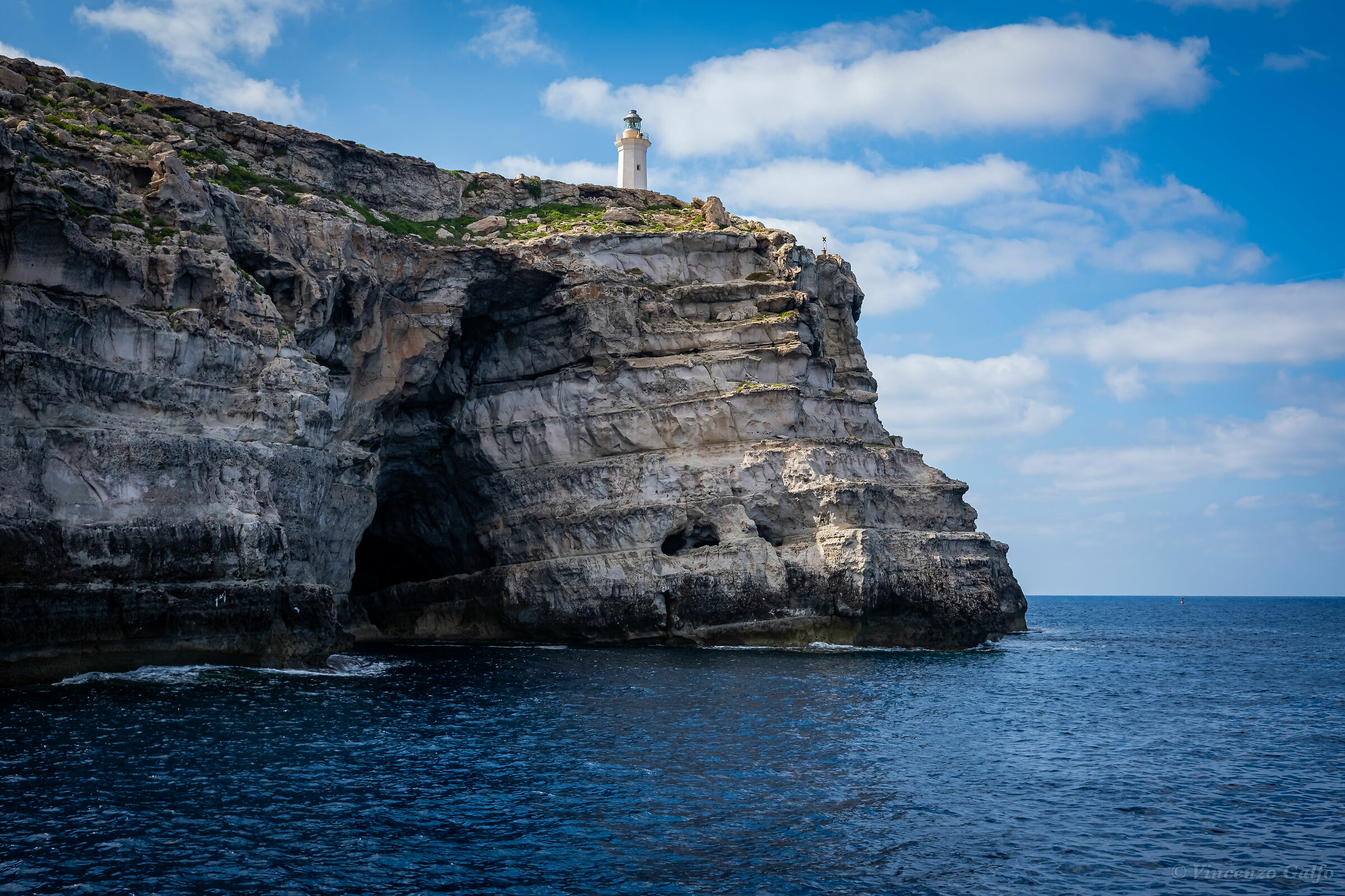 Greek Cape Lighthouse Lampedusa