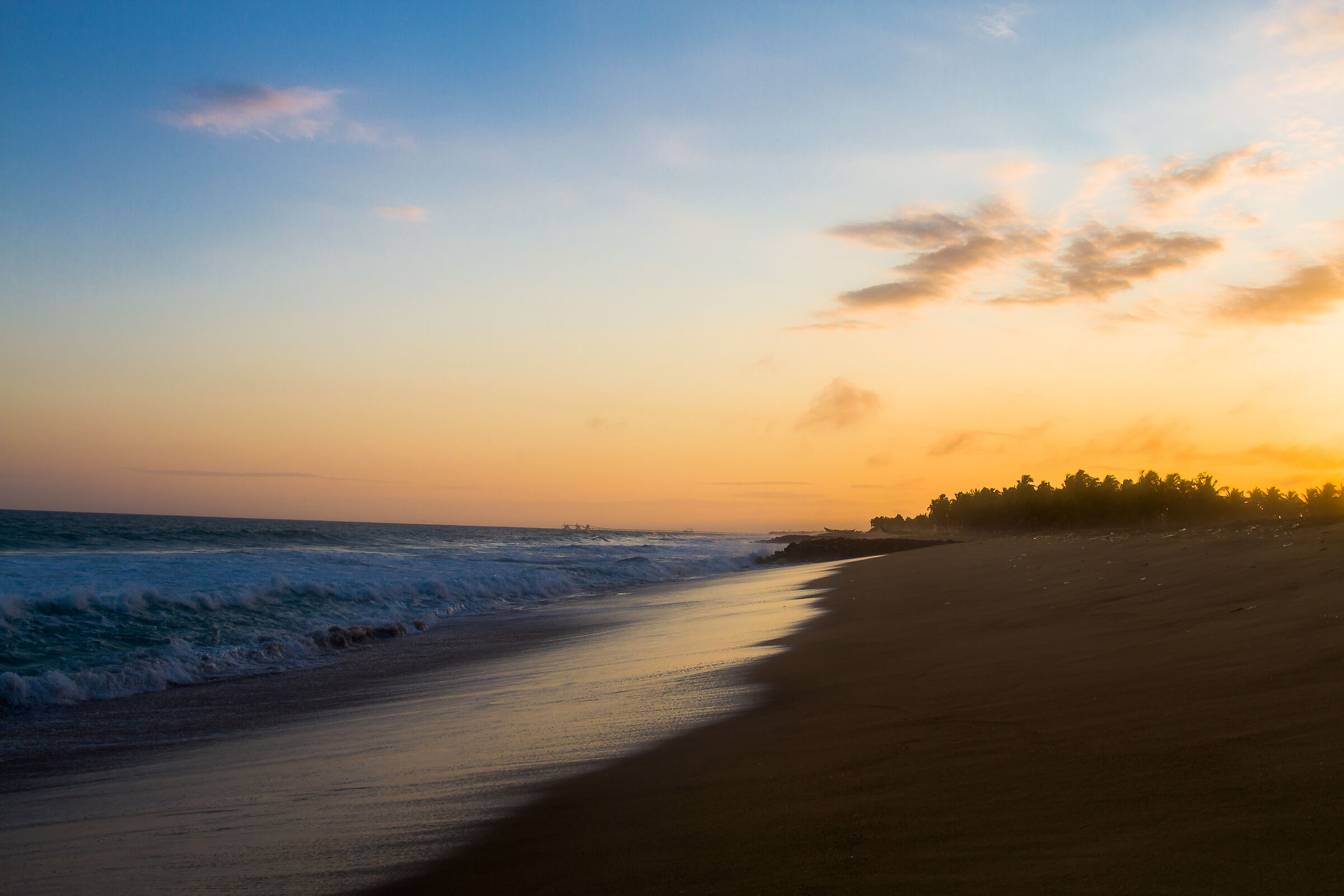 The sound of the ocean