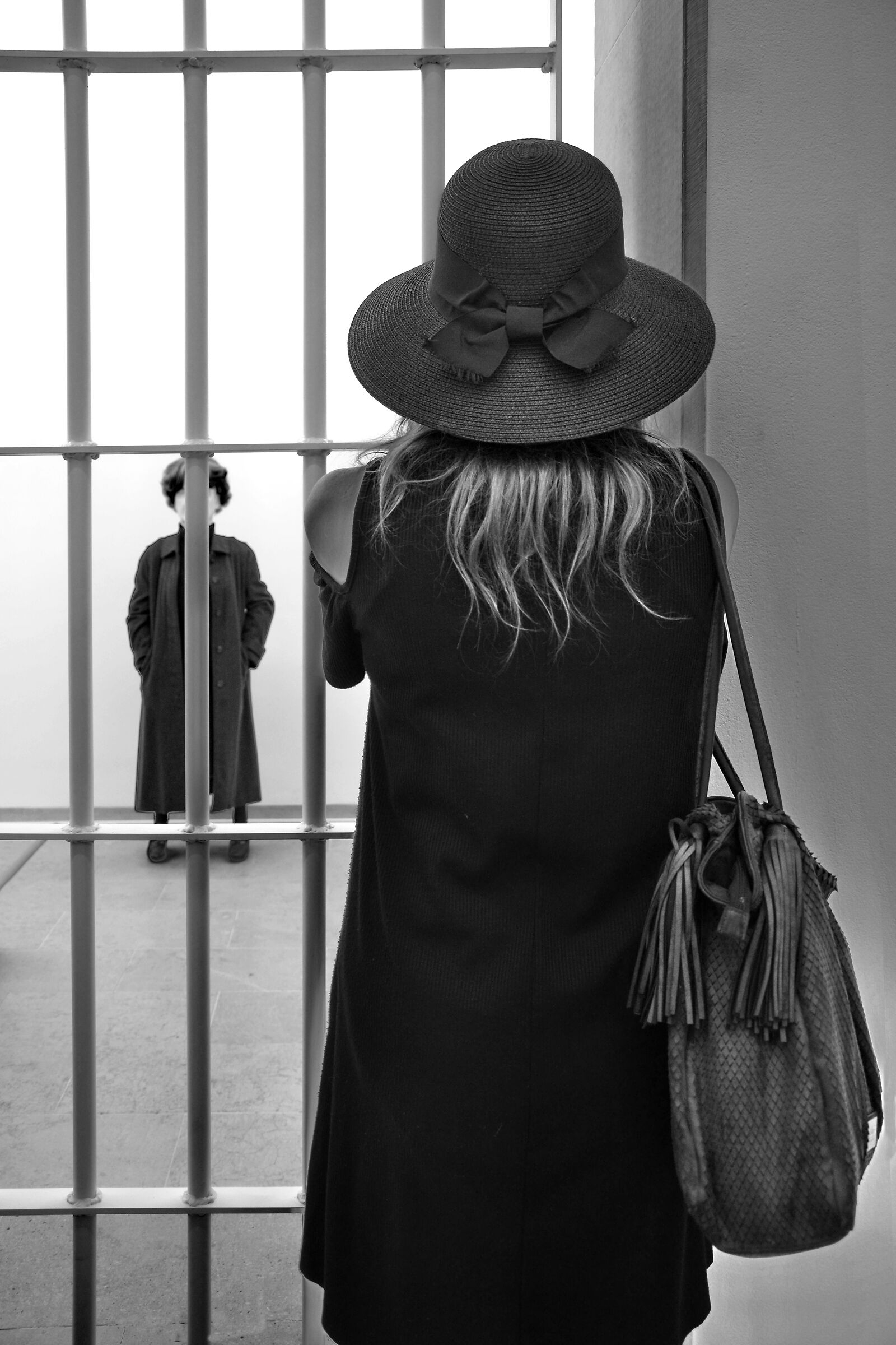 Behind bars