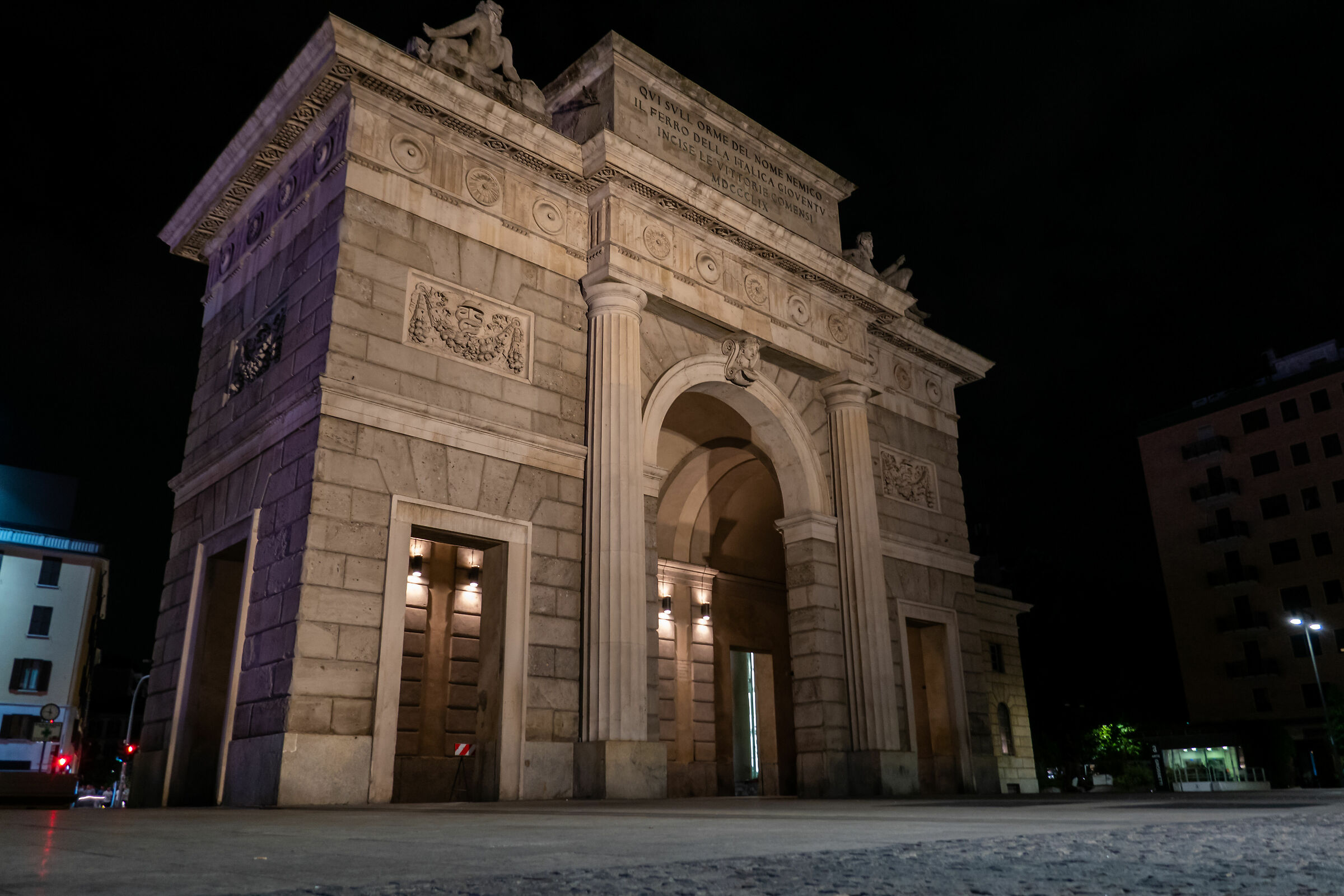 Milan by night
