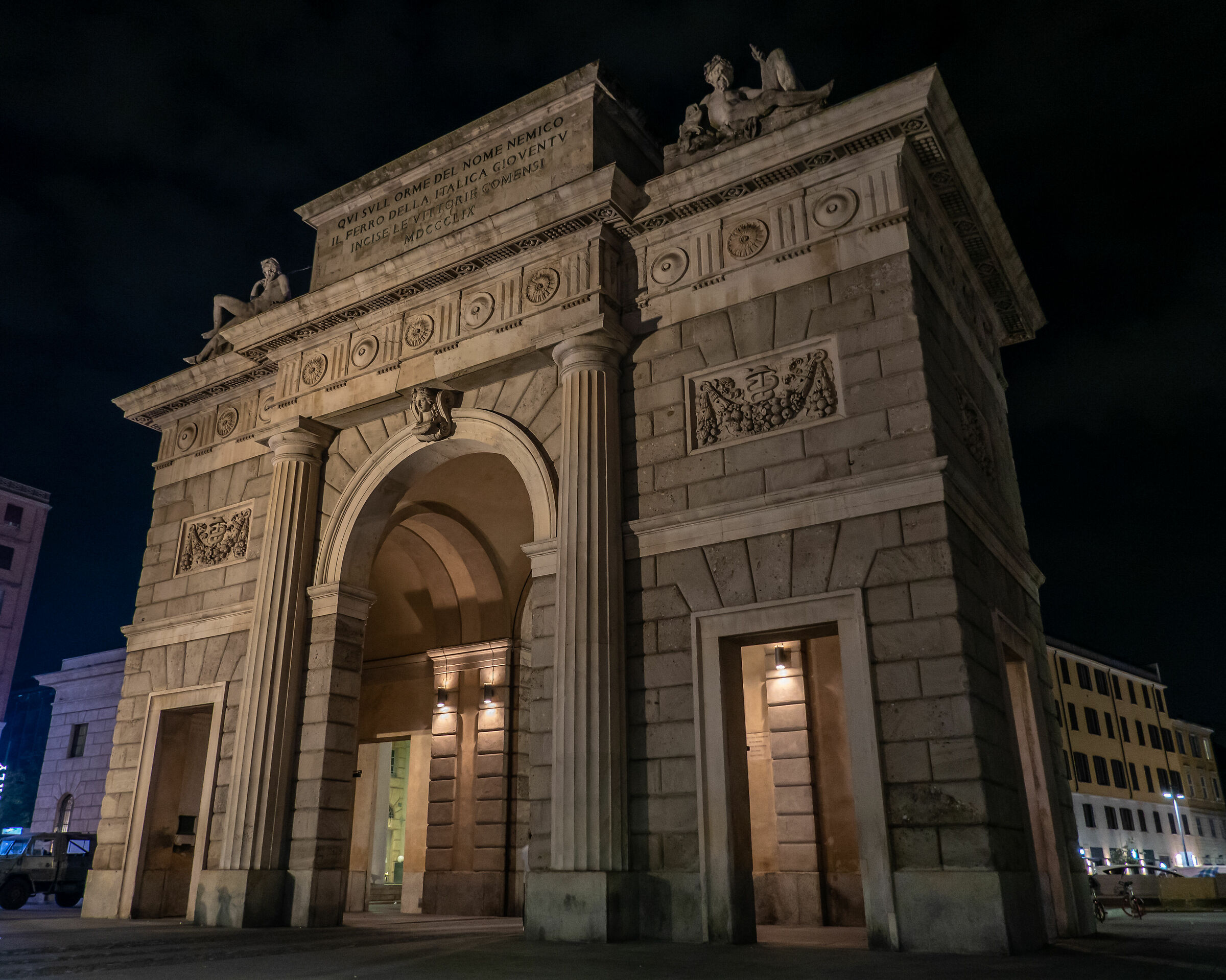Milan by night