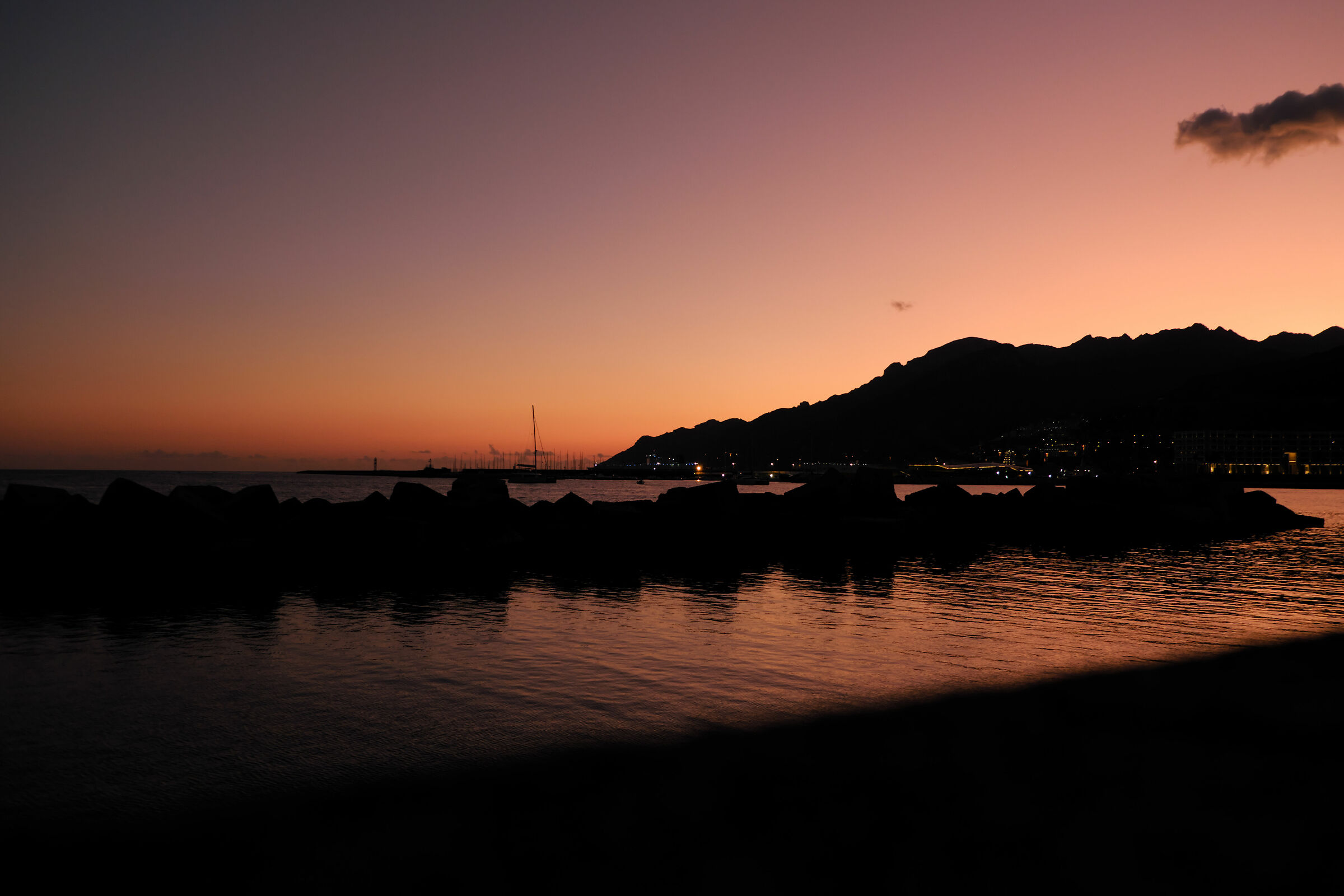 an unexpected sunset