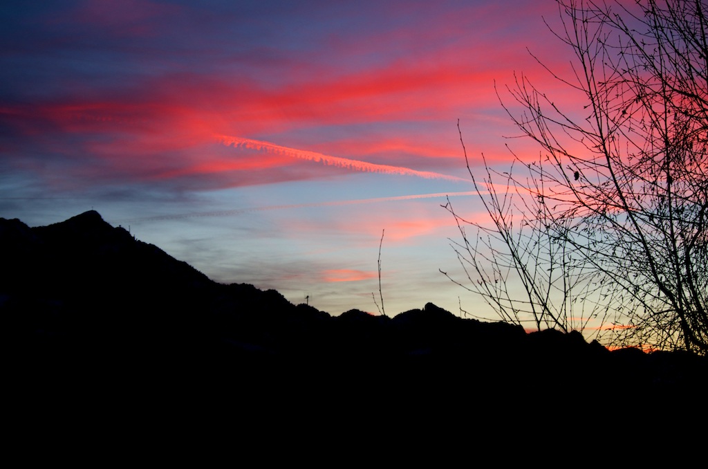 Tramonto in Val Seriana