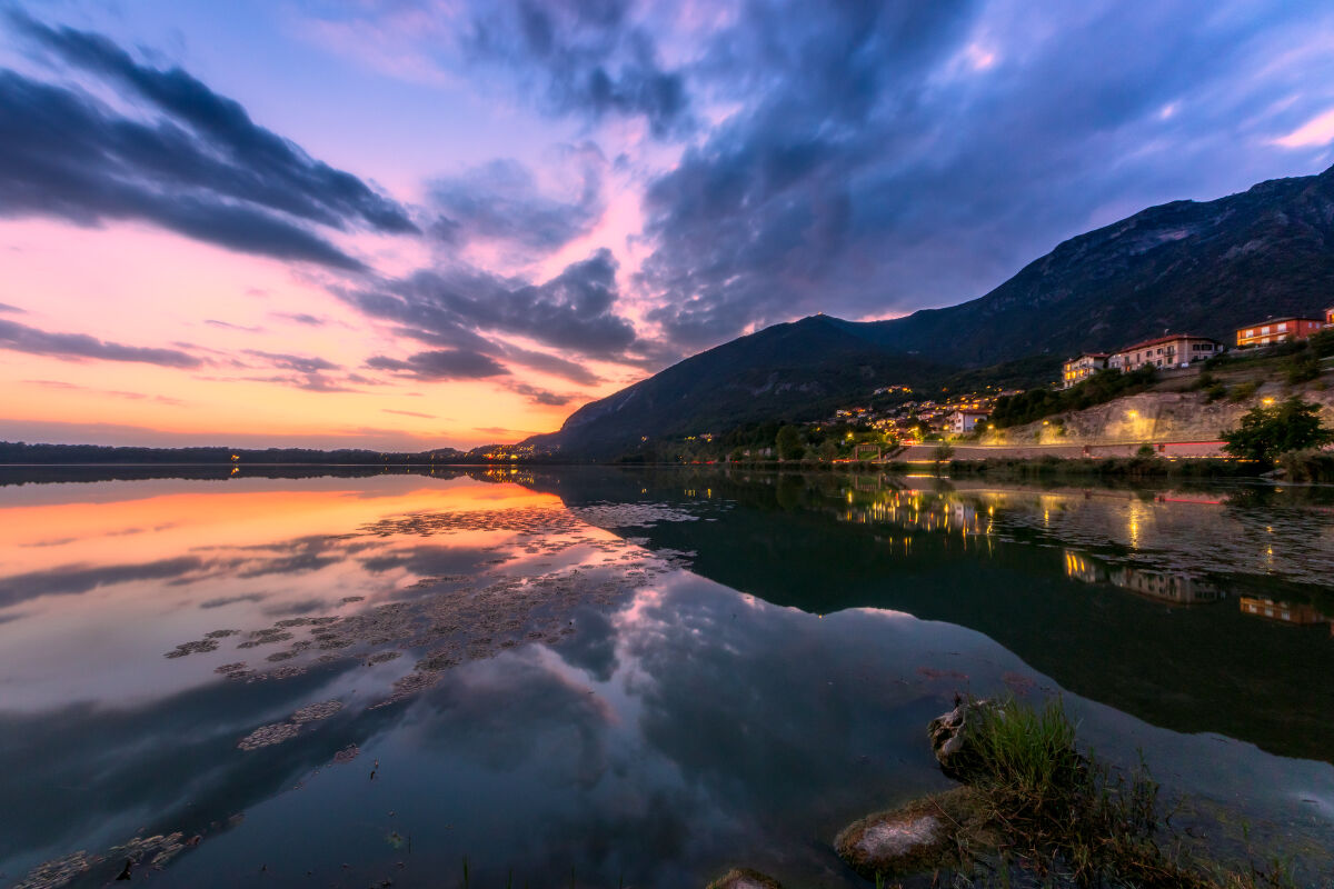 Year in the blue hour