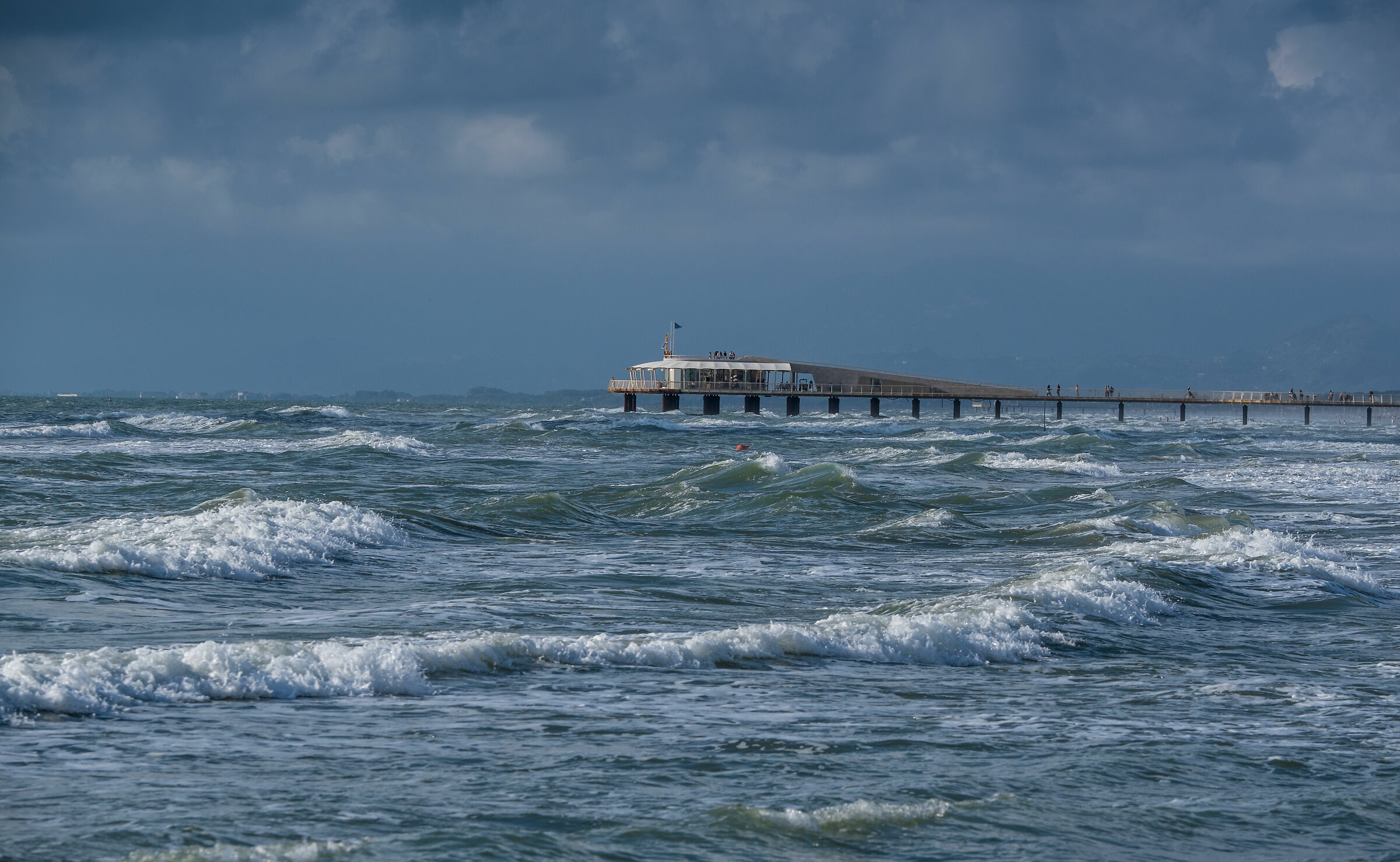 The one in the middle of the sea...