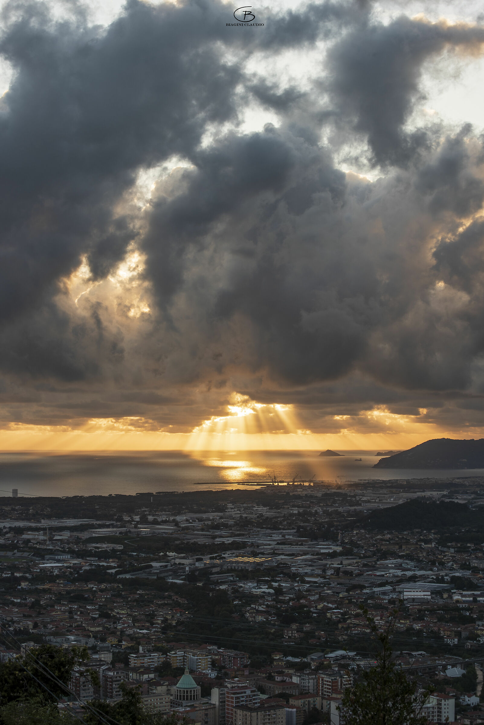 Sunset from San Carlo spas