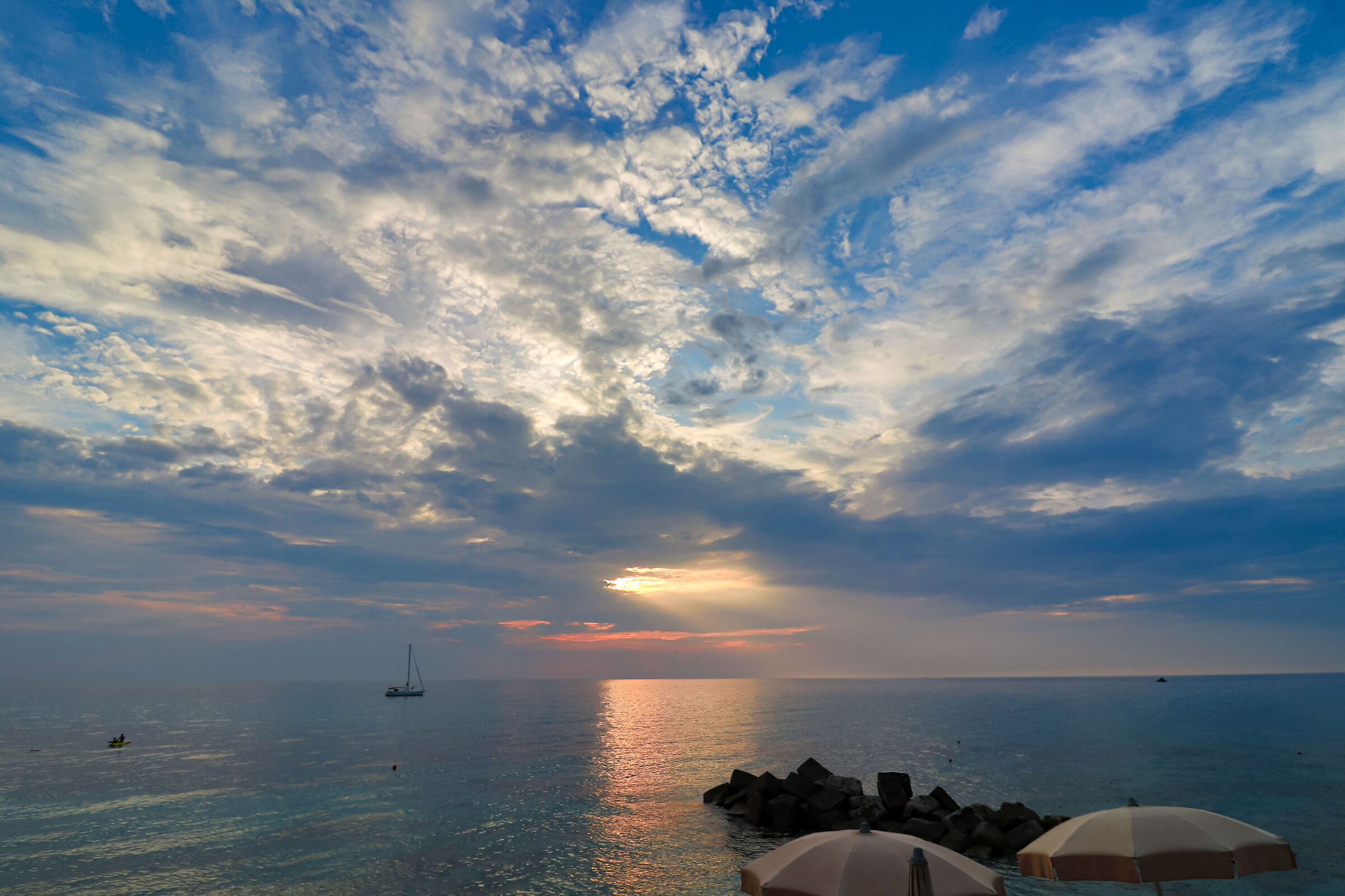 The sunset, always has its charm