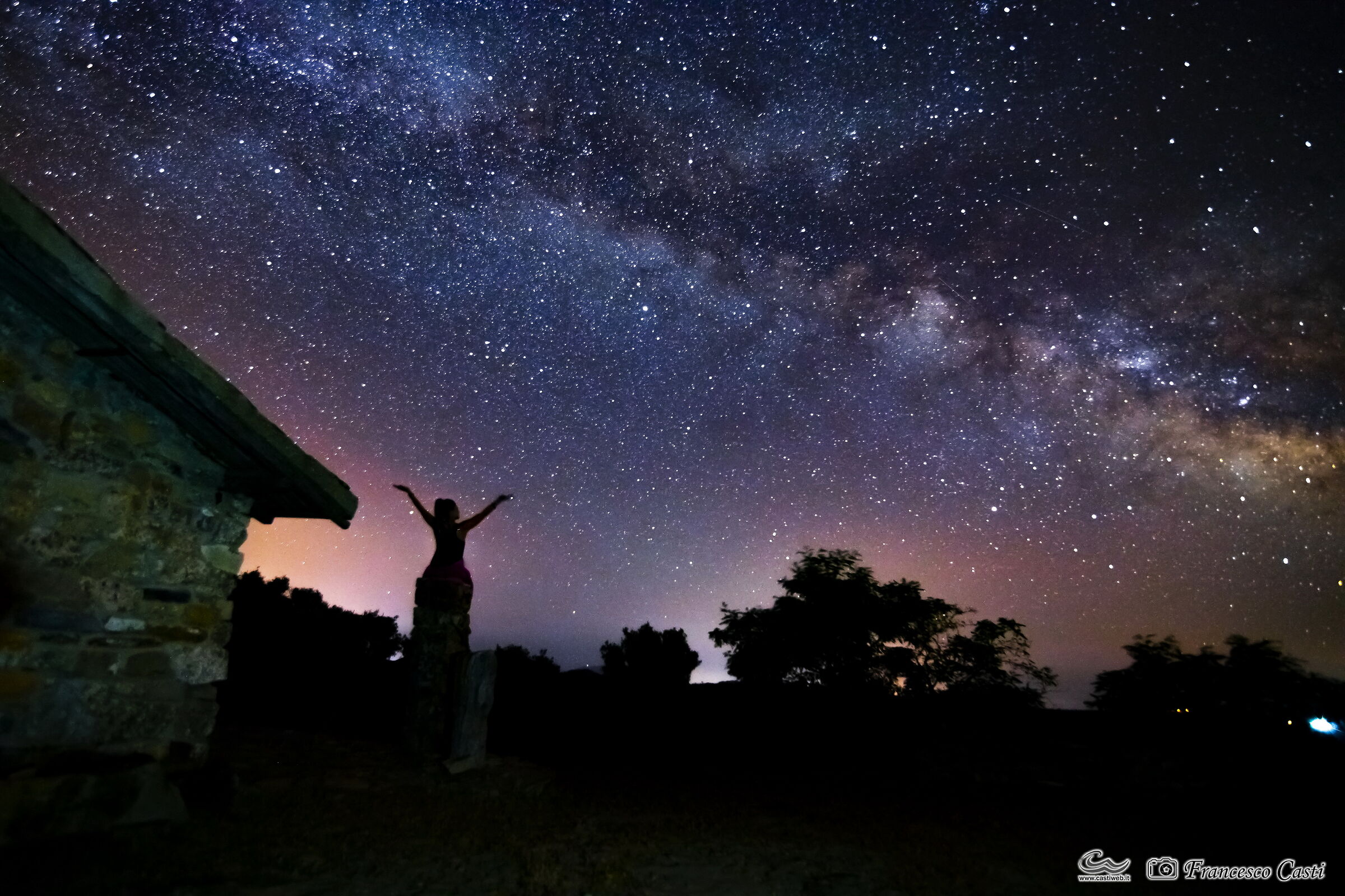 Milky Way in Sardinia