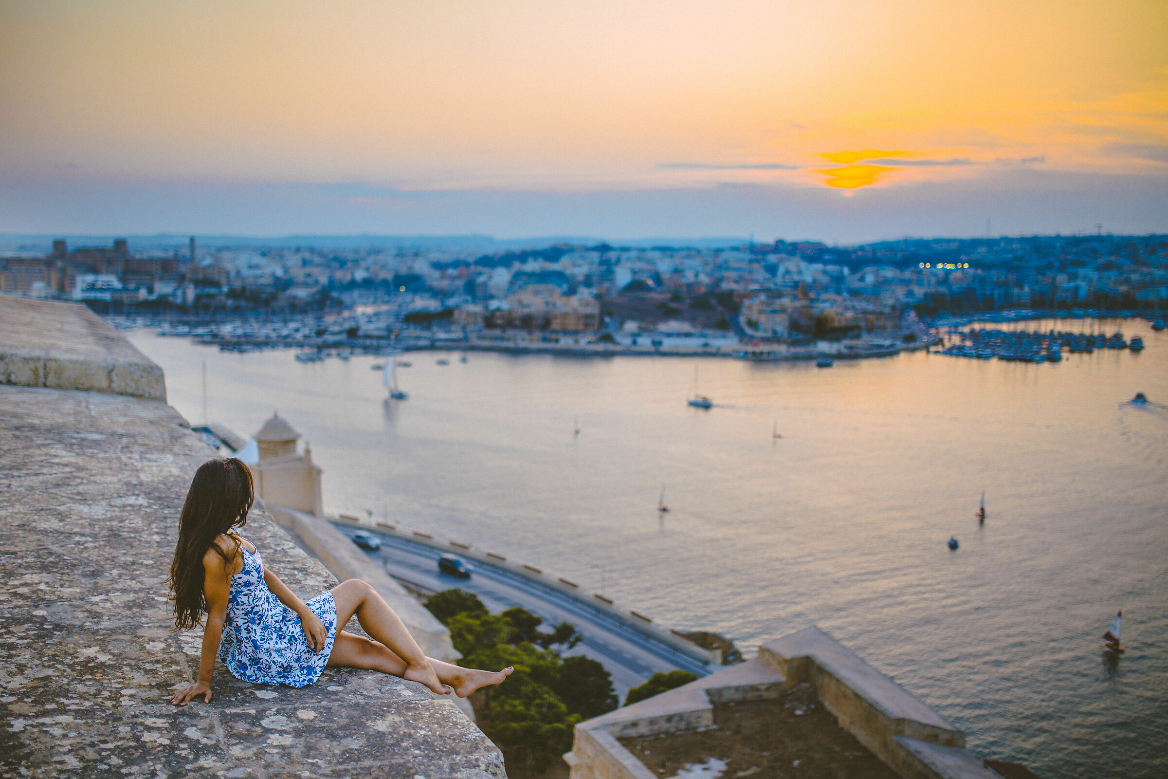"La Valletta" al tramonto - Malta -