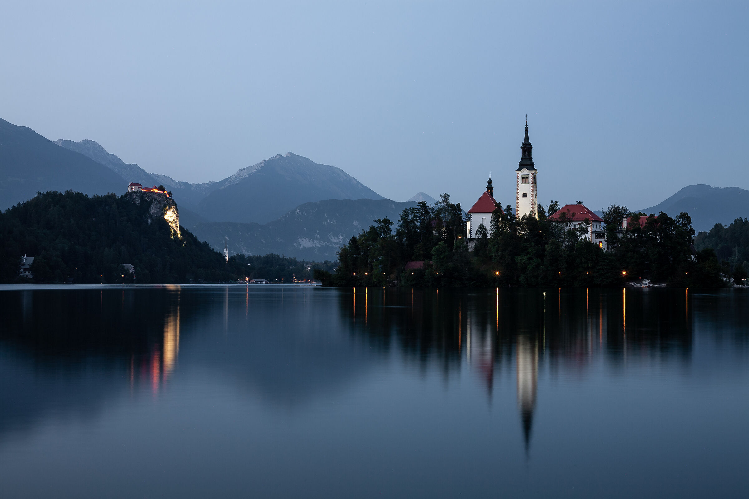 Classic from the shore of Lake Bled