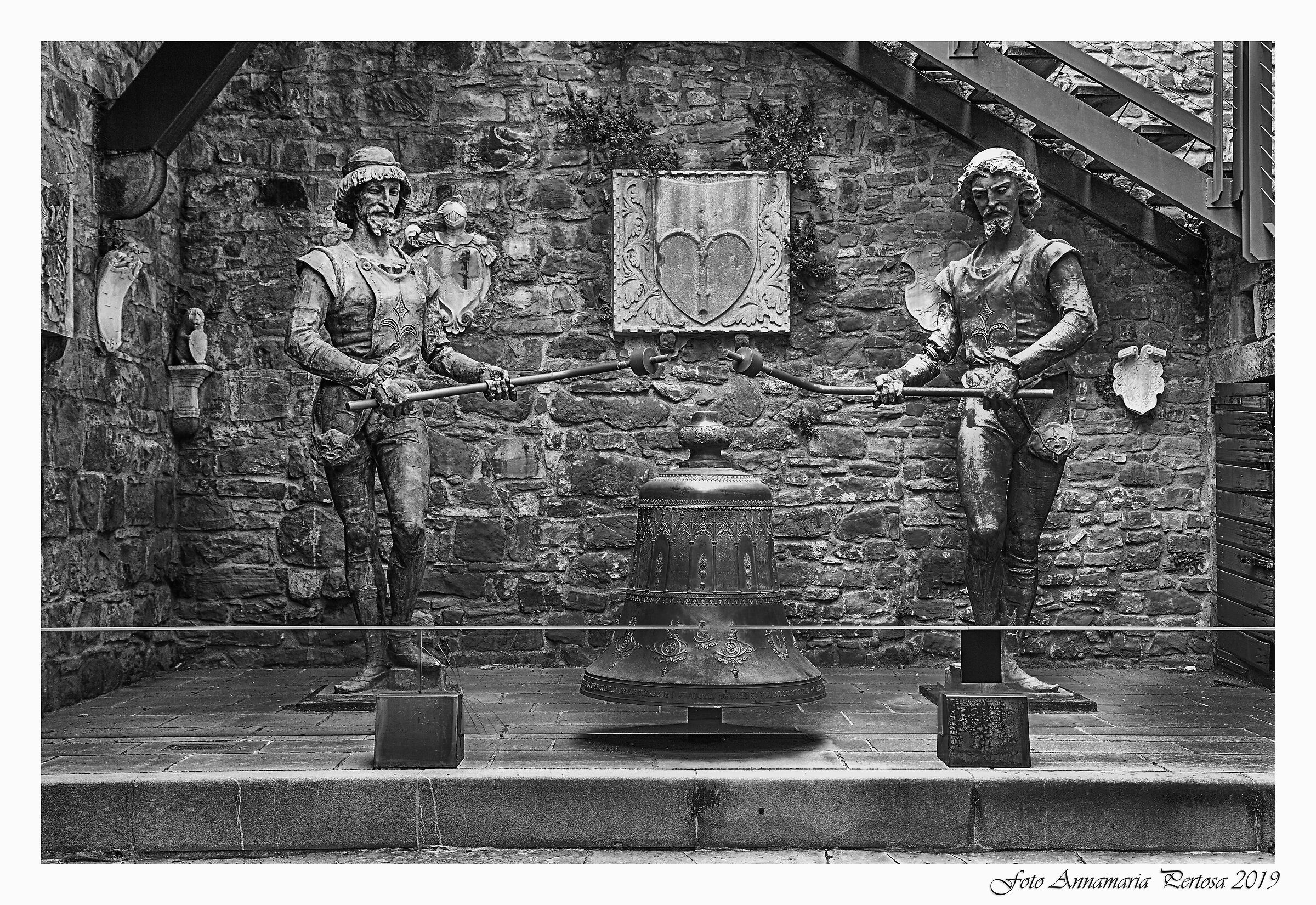 Michez and Jachez the beats of the castle of San Giusto