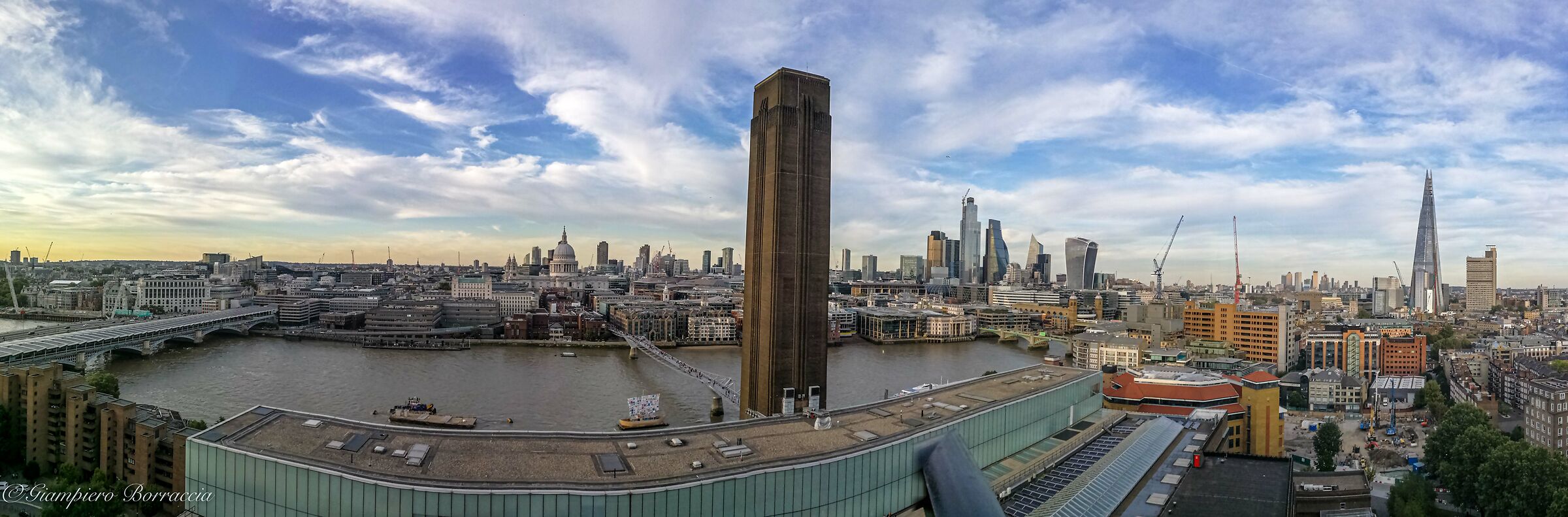 Panorama from Tate Modern