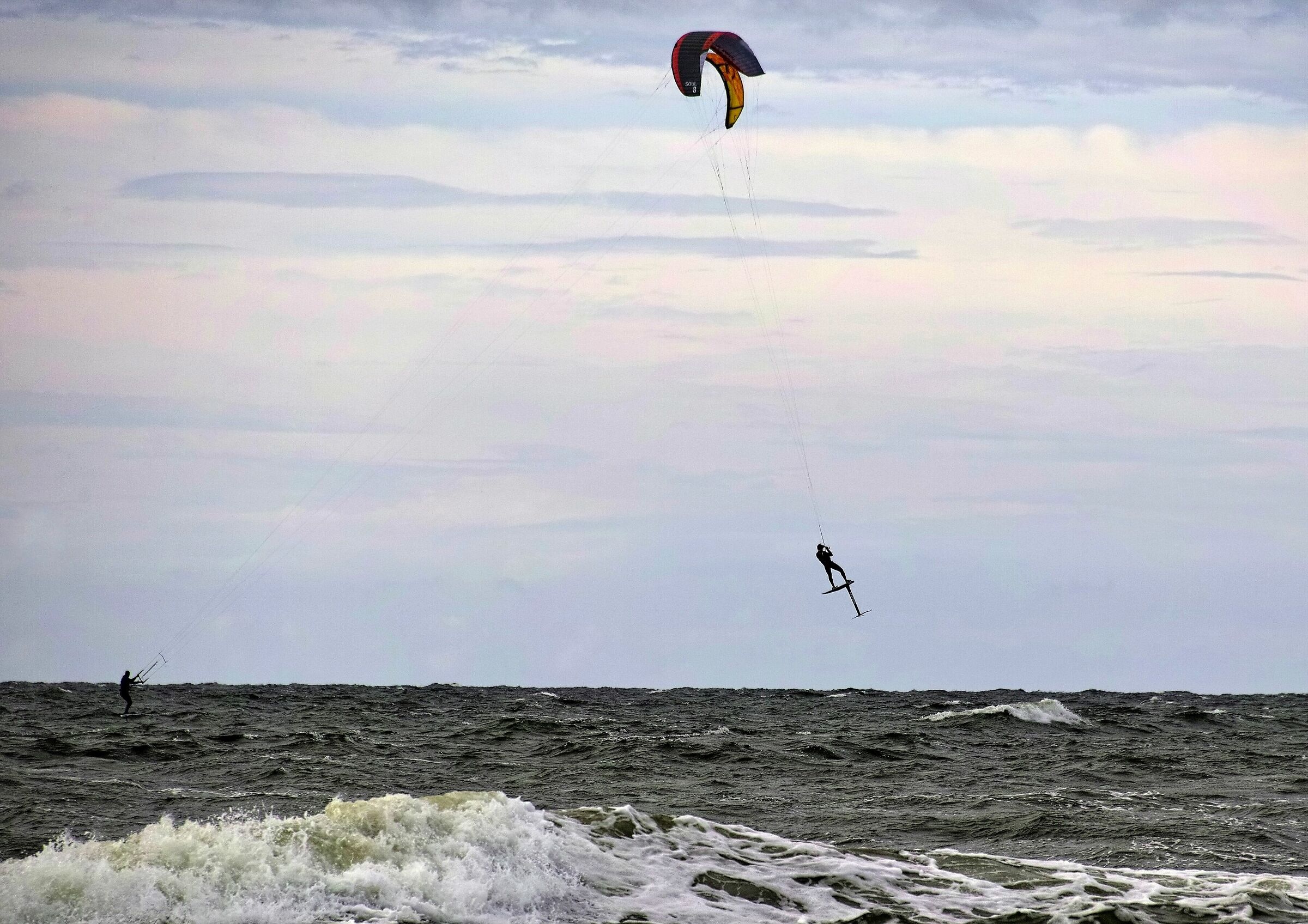 Baltic Sea  kitesurfing