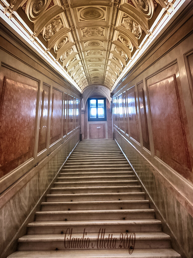 scalinata villa Farnesina