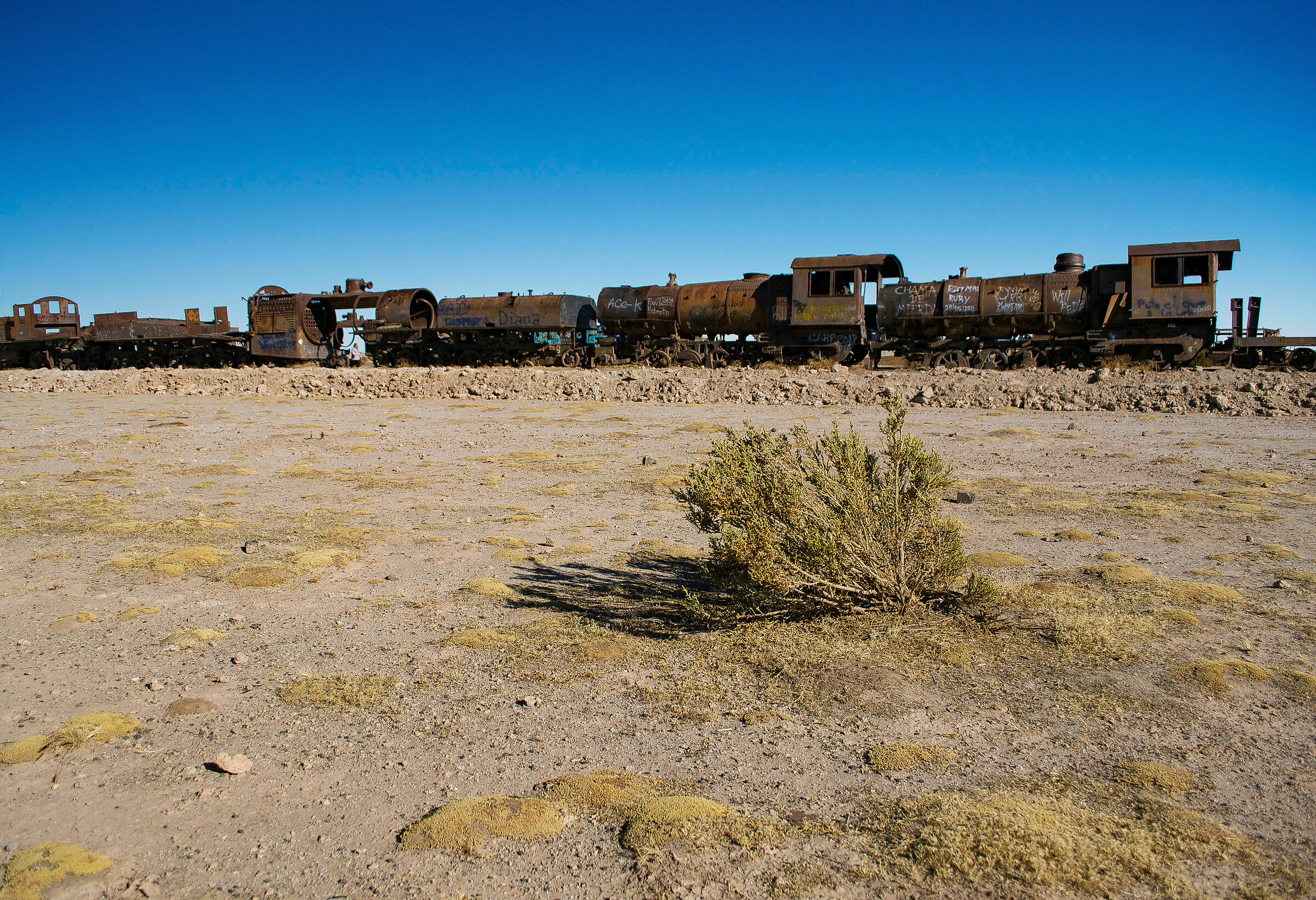 Cimitero dei treni Uyuni-Bolivia