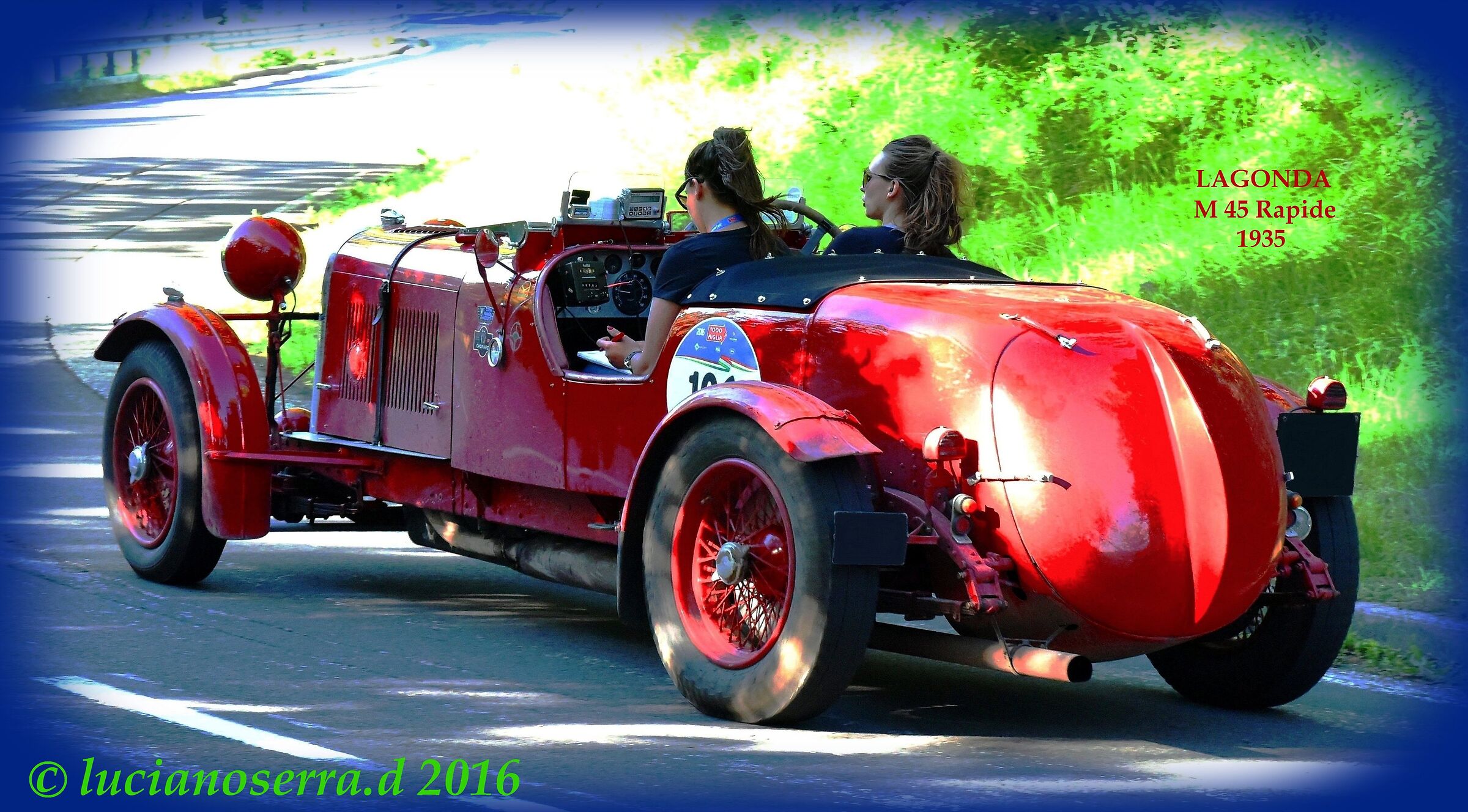 Lagonda M 45 Rapide Cabriolet Le Mans- 1935