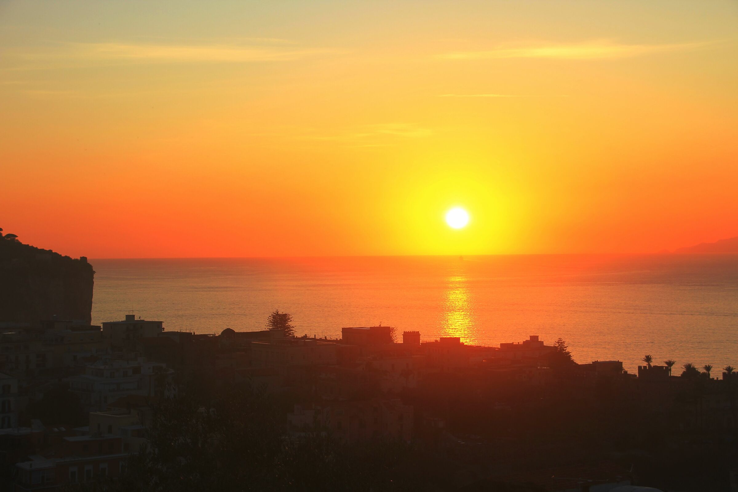 Sunset at Vico Equense