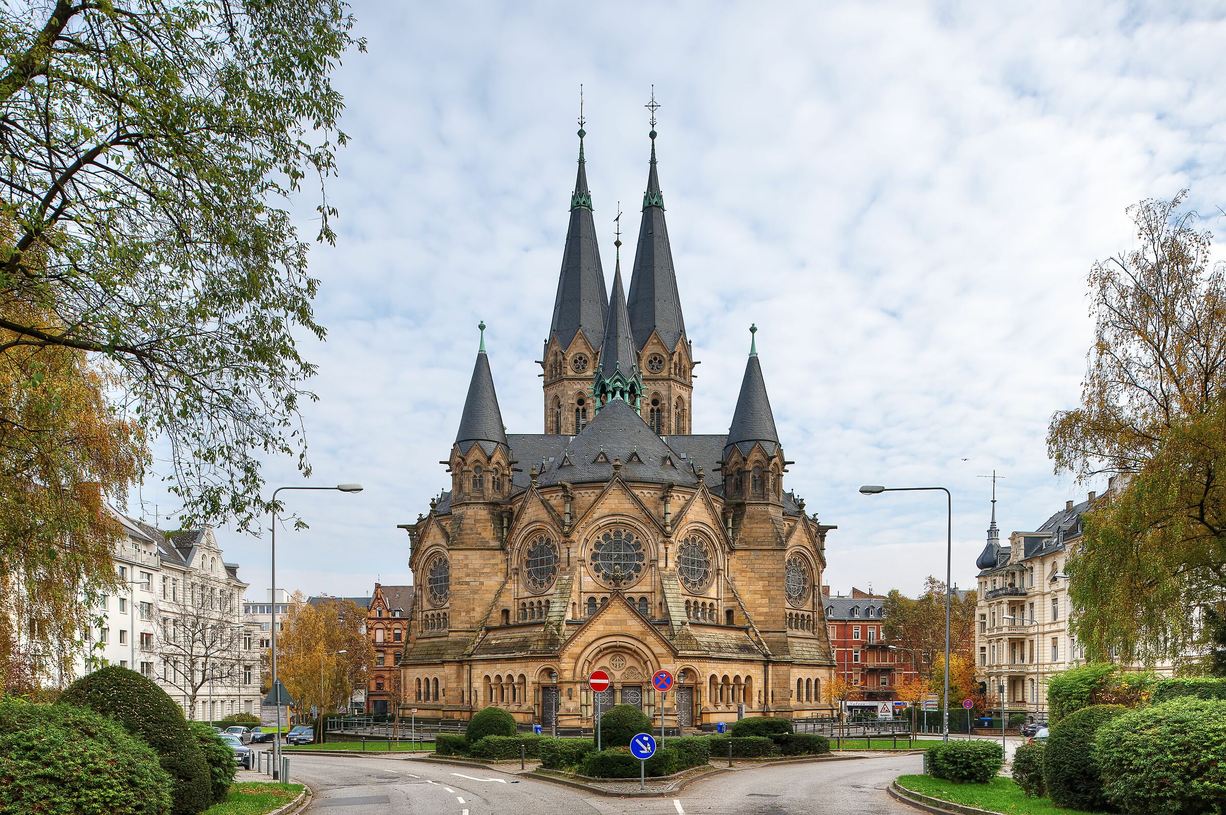 Protestant Church, Wiesbaden, Germany