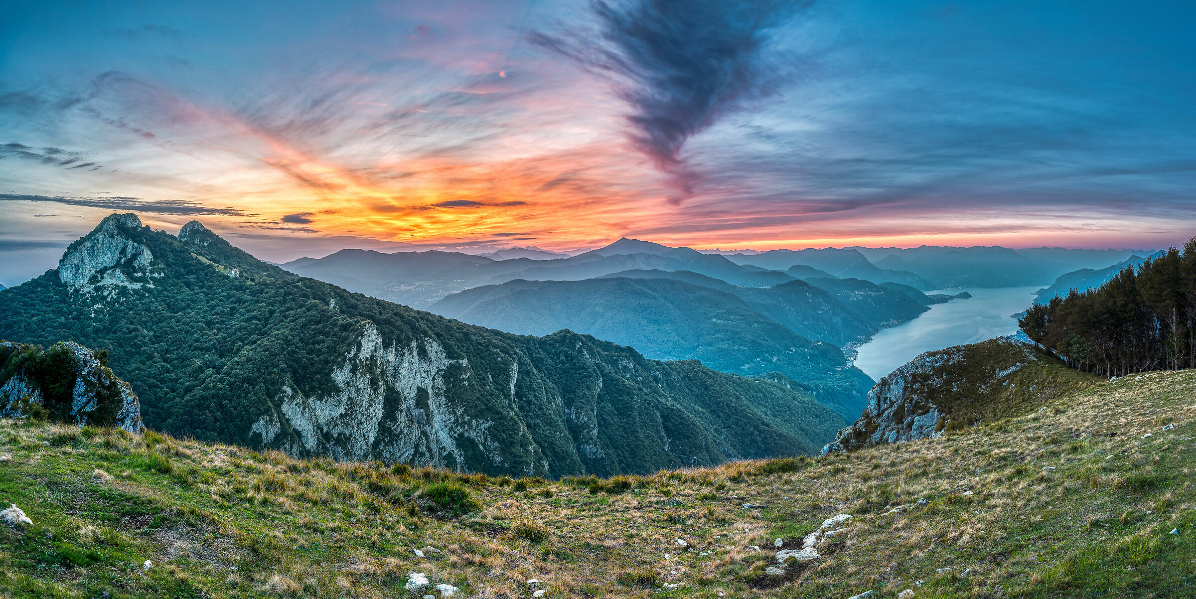 View from Mount Moregallo